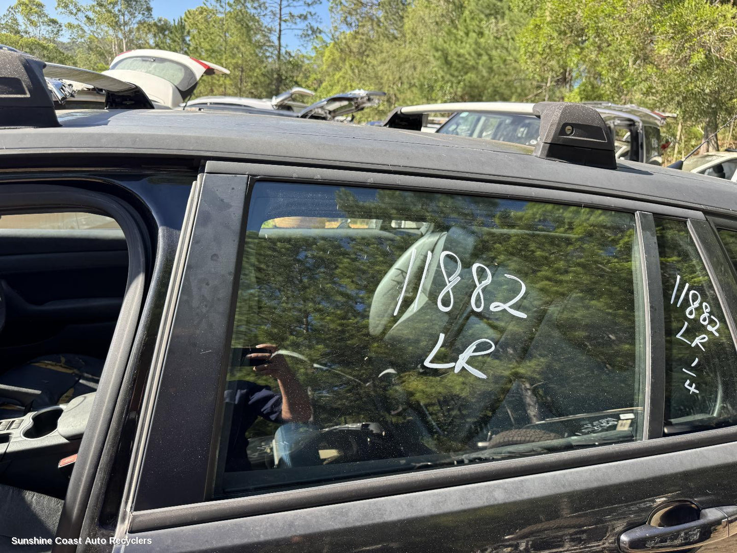 2011 Holden Commodore Left Rear Door Window