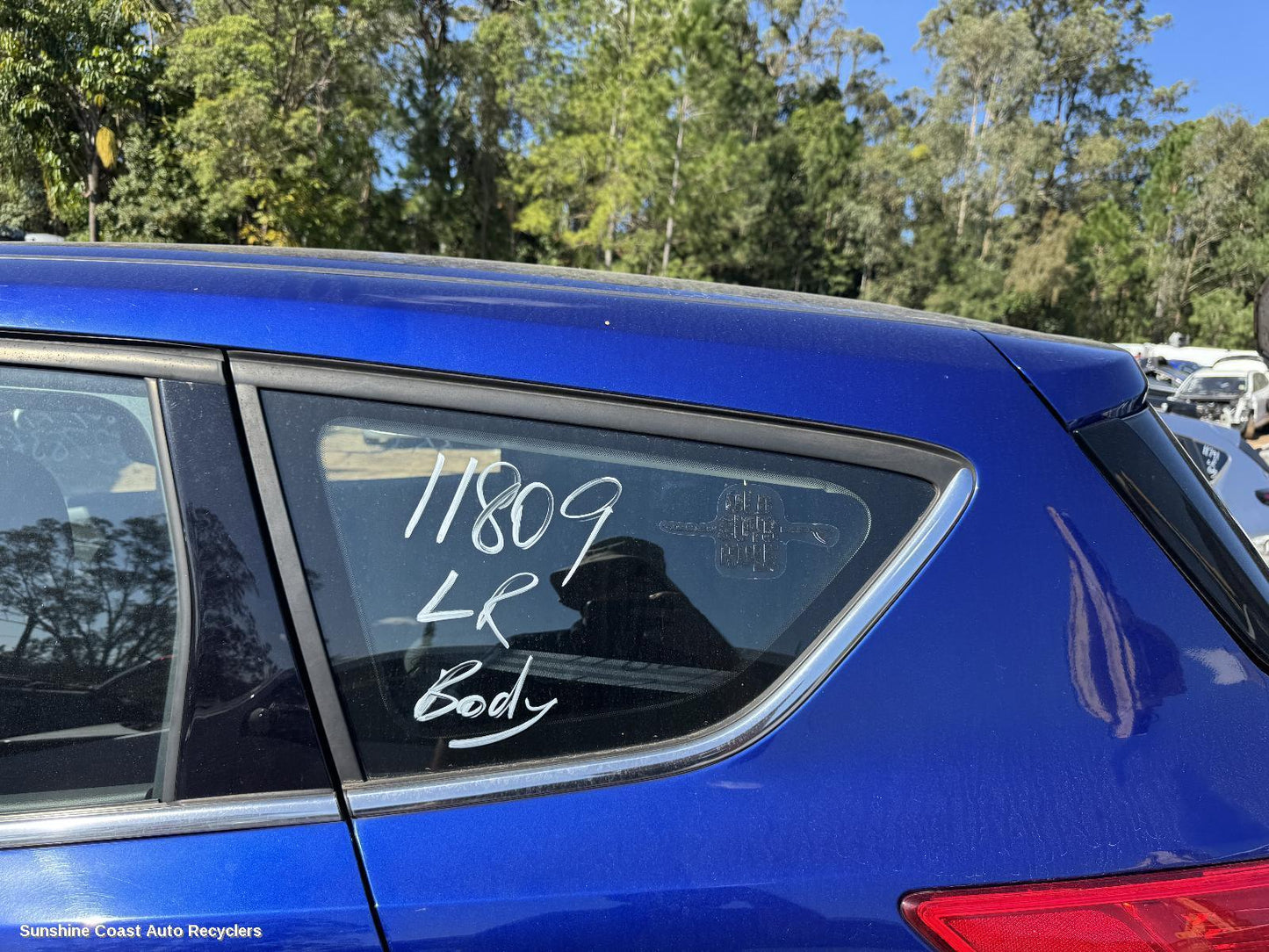 2015 Ford Kuga Left Rear Side Glass