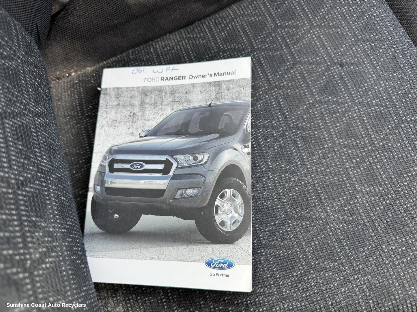 2011-2022 Ford Ranger Owners Handbook