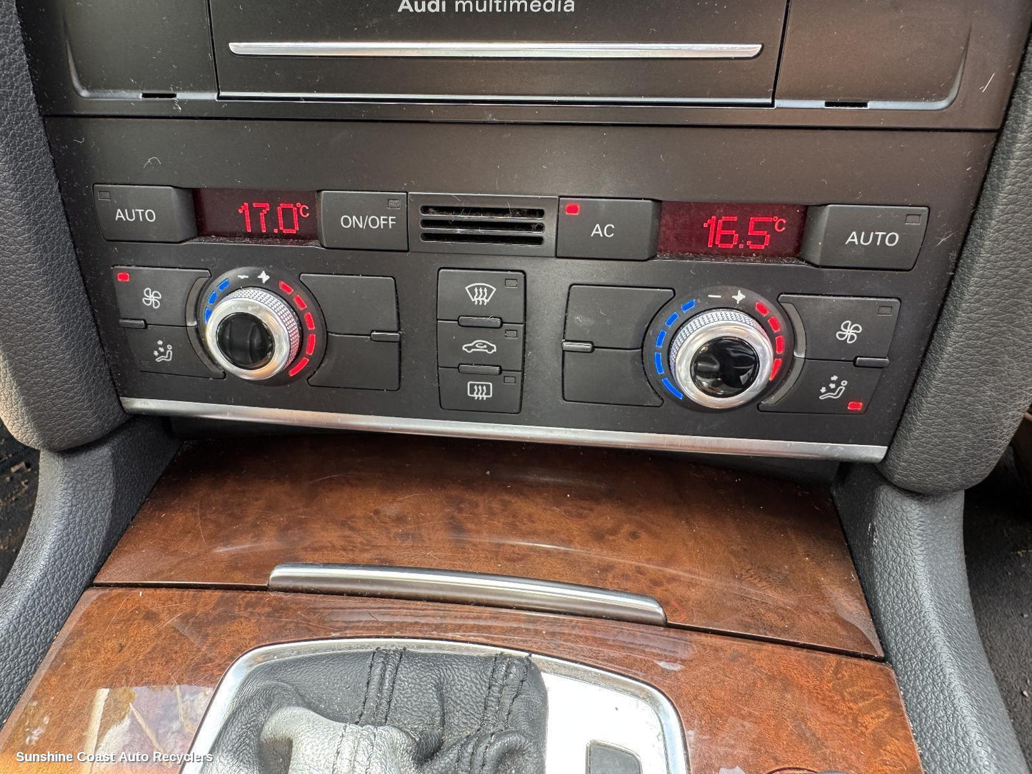 2010 Audi Q7 Heater Ac Controls