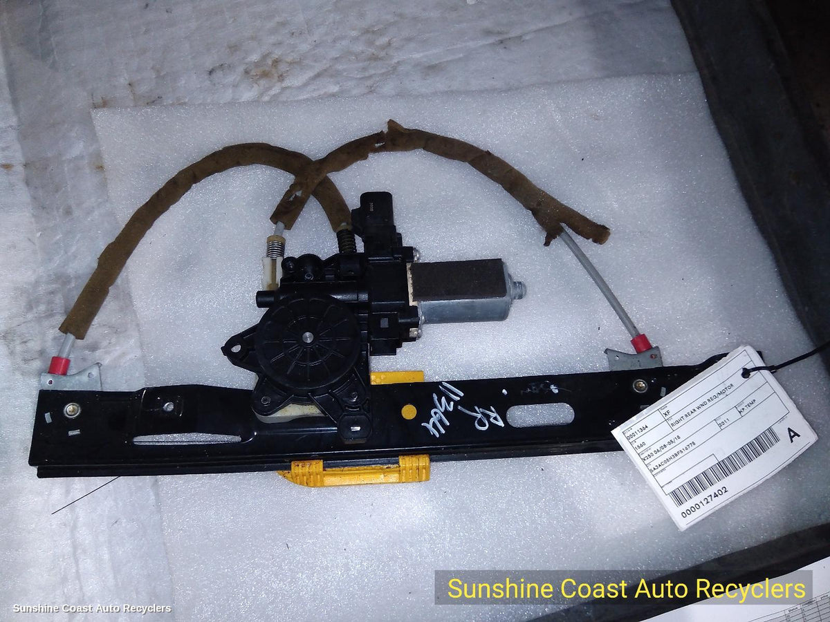 2008-2015 Jaguar Xf Right Rear Wnd Reg Motor
