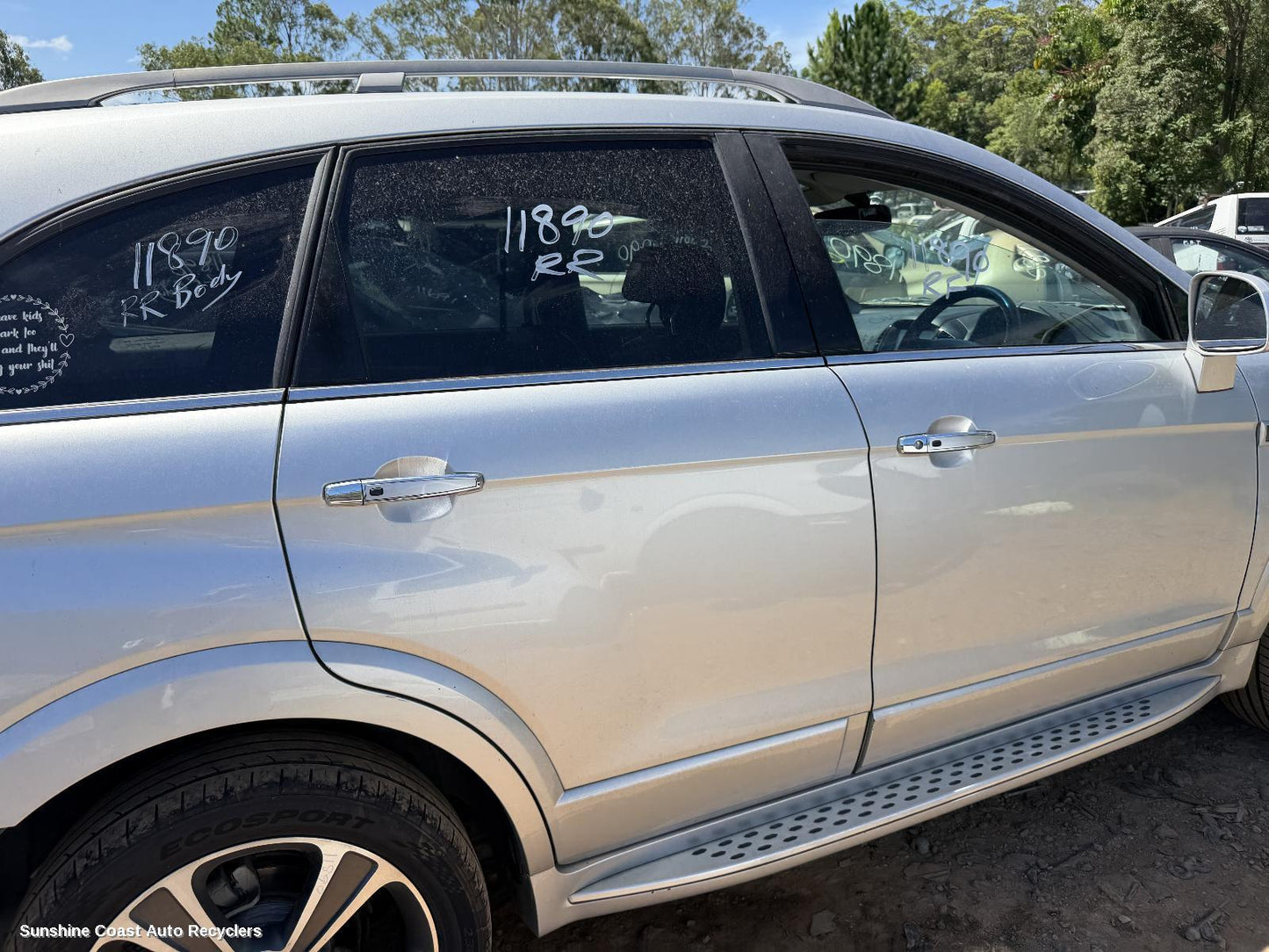 2017 Holden Captiva Side Step Skirt