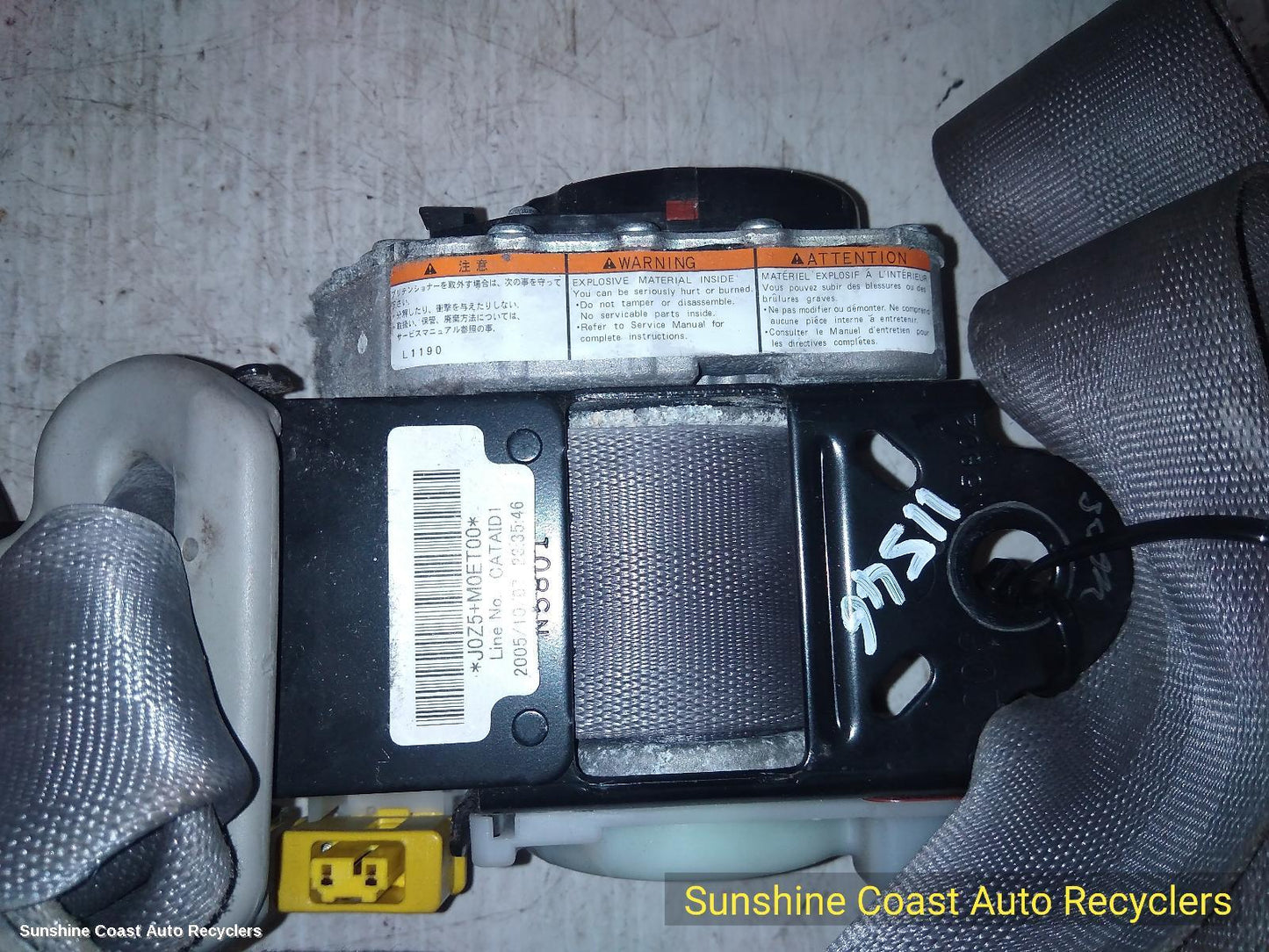 2005 Honda Civic Seatbelt Stalk