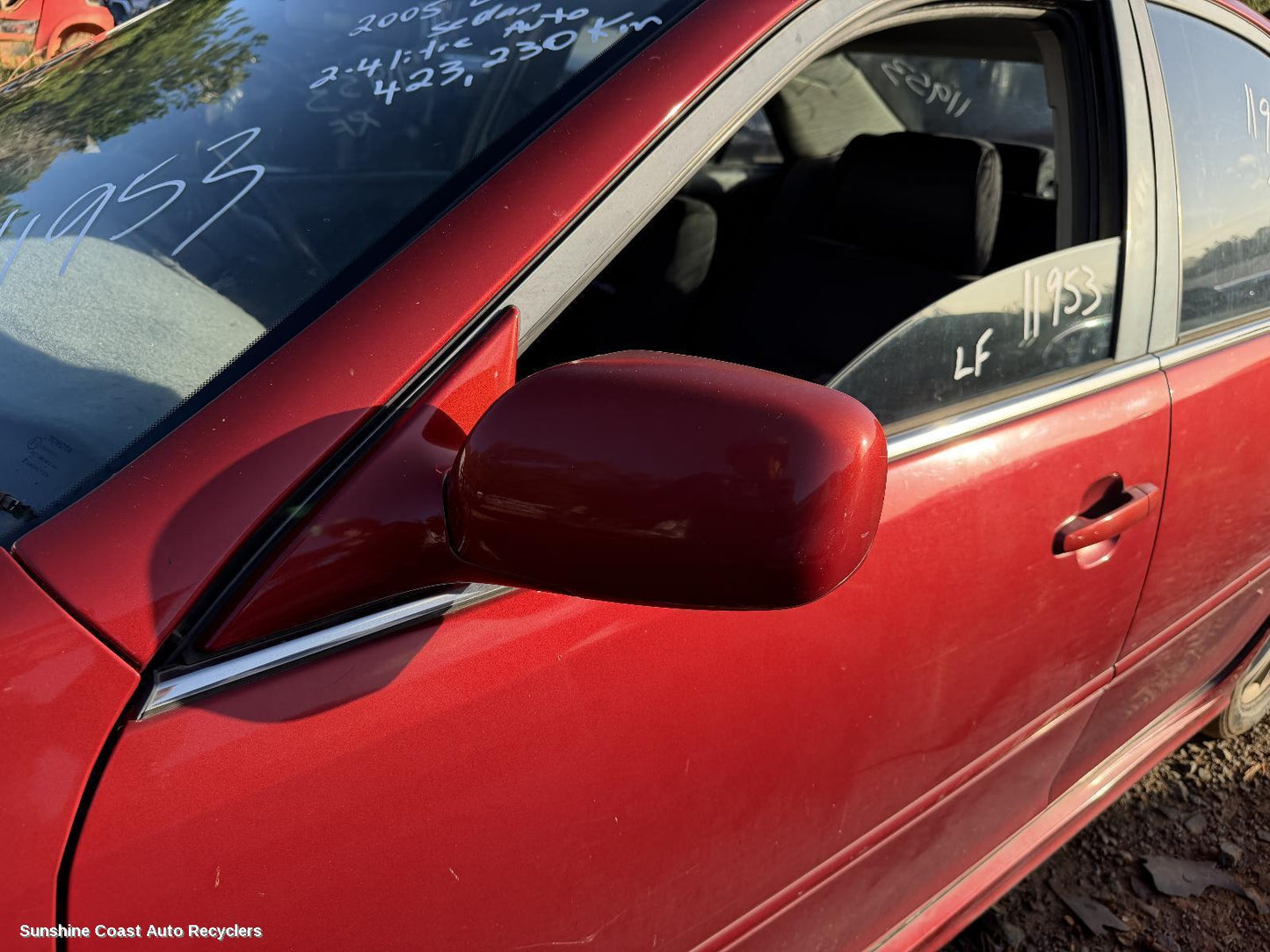 2002-2006 Toyota Camry Left Door Mirror