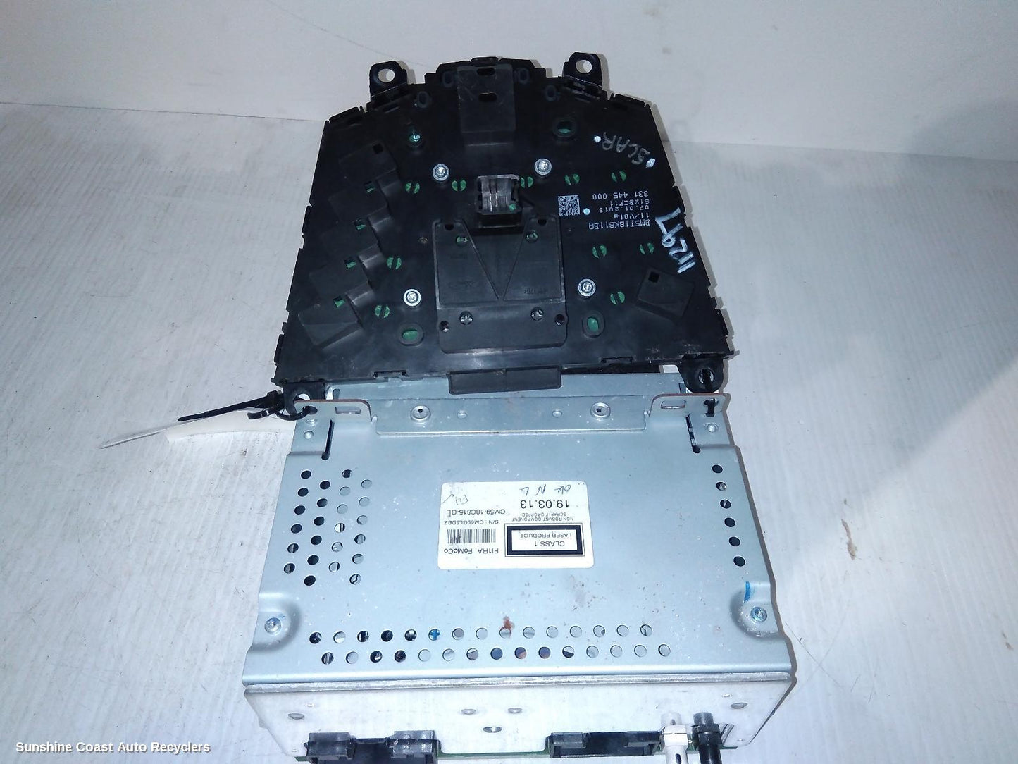 2013 Ford Focus Radio Cd Dvd Sat Tv