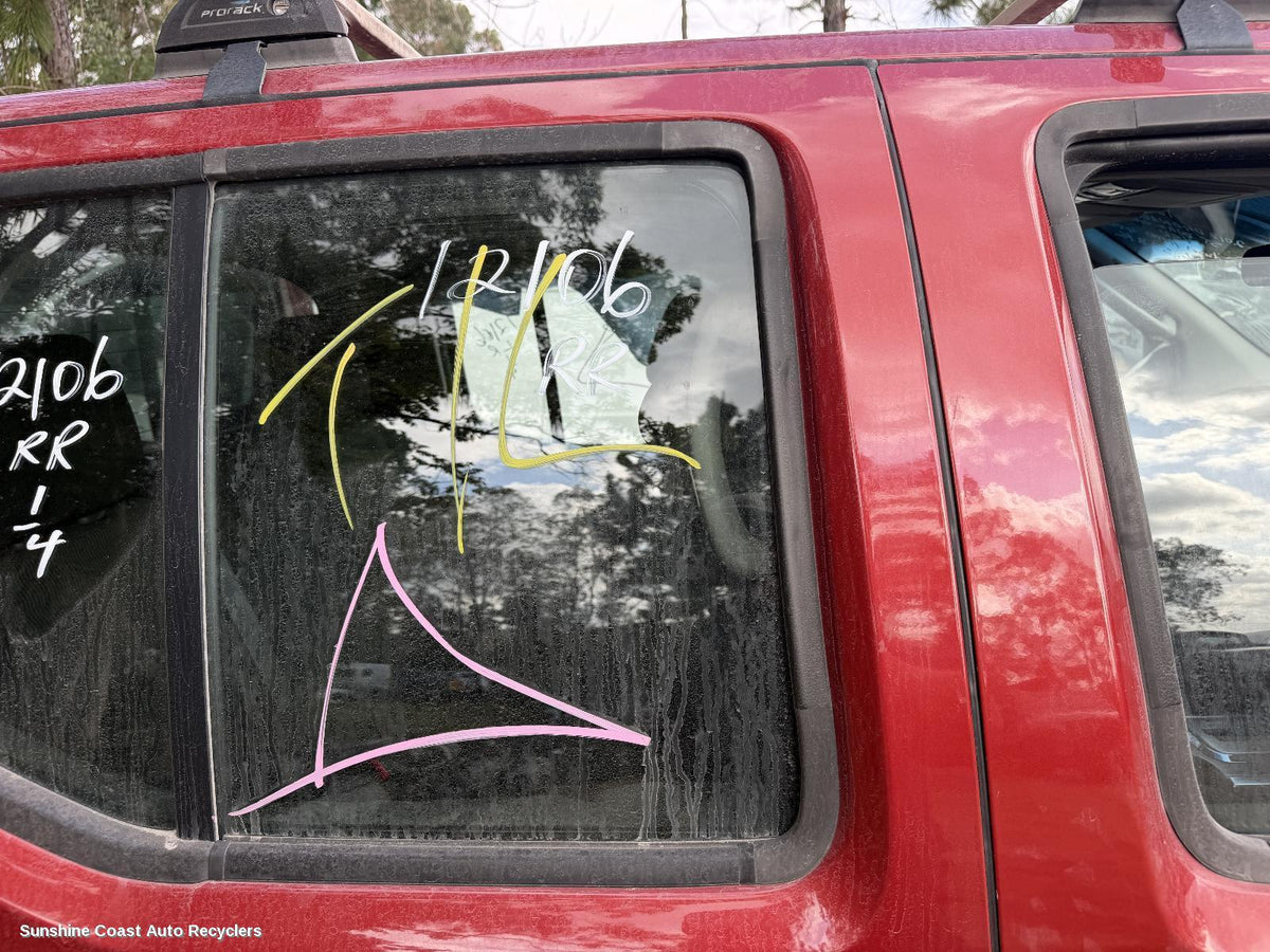 2005-2015 Nissan Navara Right Rear Door Window