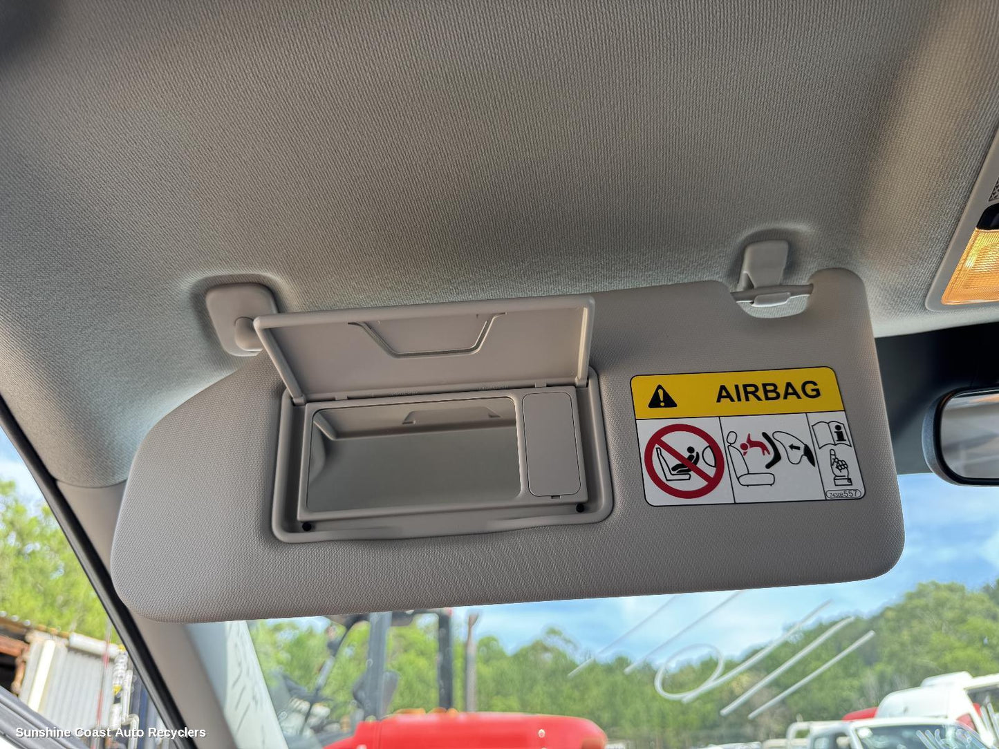2023 Mitsubishi Eclipse Cross Sunvisor