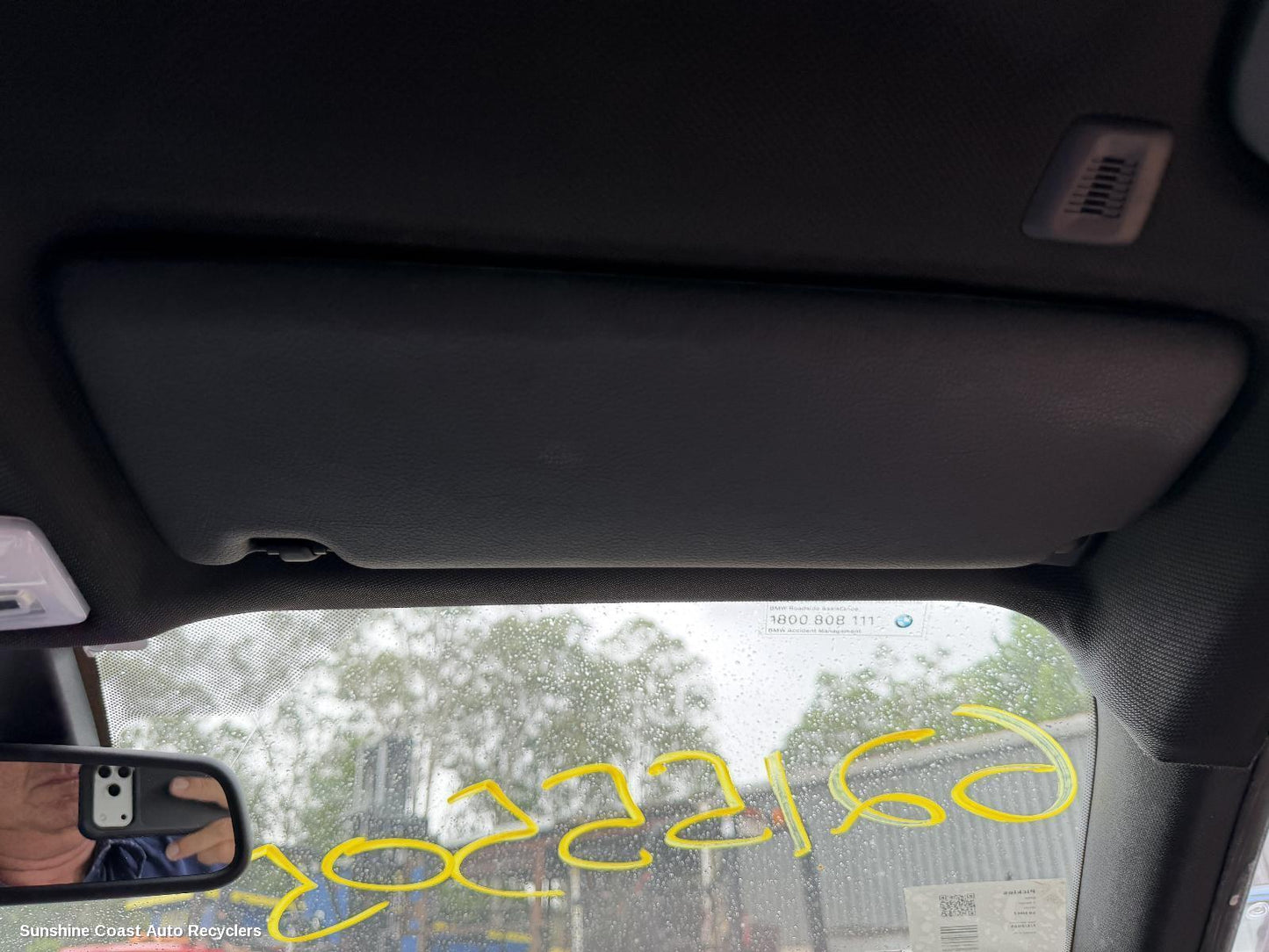 2012 Bmw 3 Series Sunvisor