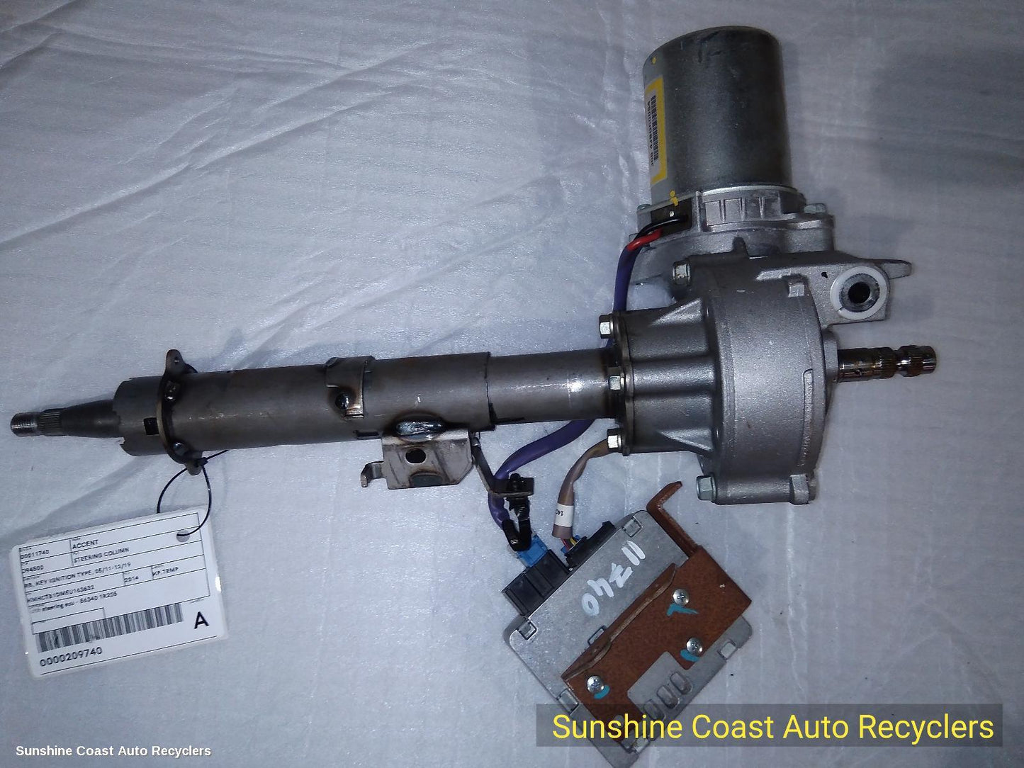 2014 Hyundai Accent Steering Column