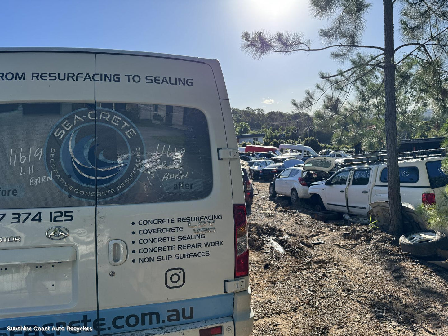 2020 Ldv V80 Bootlid Tailgate