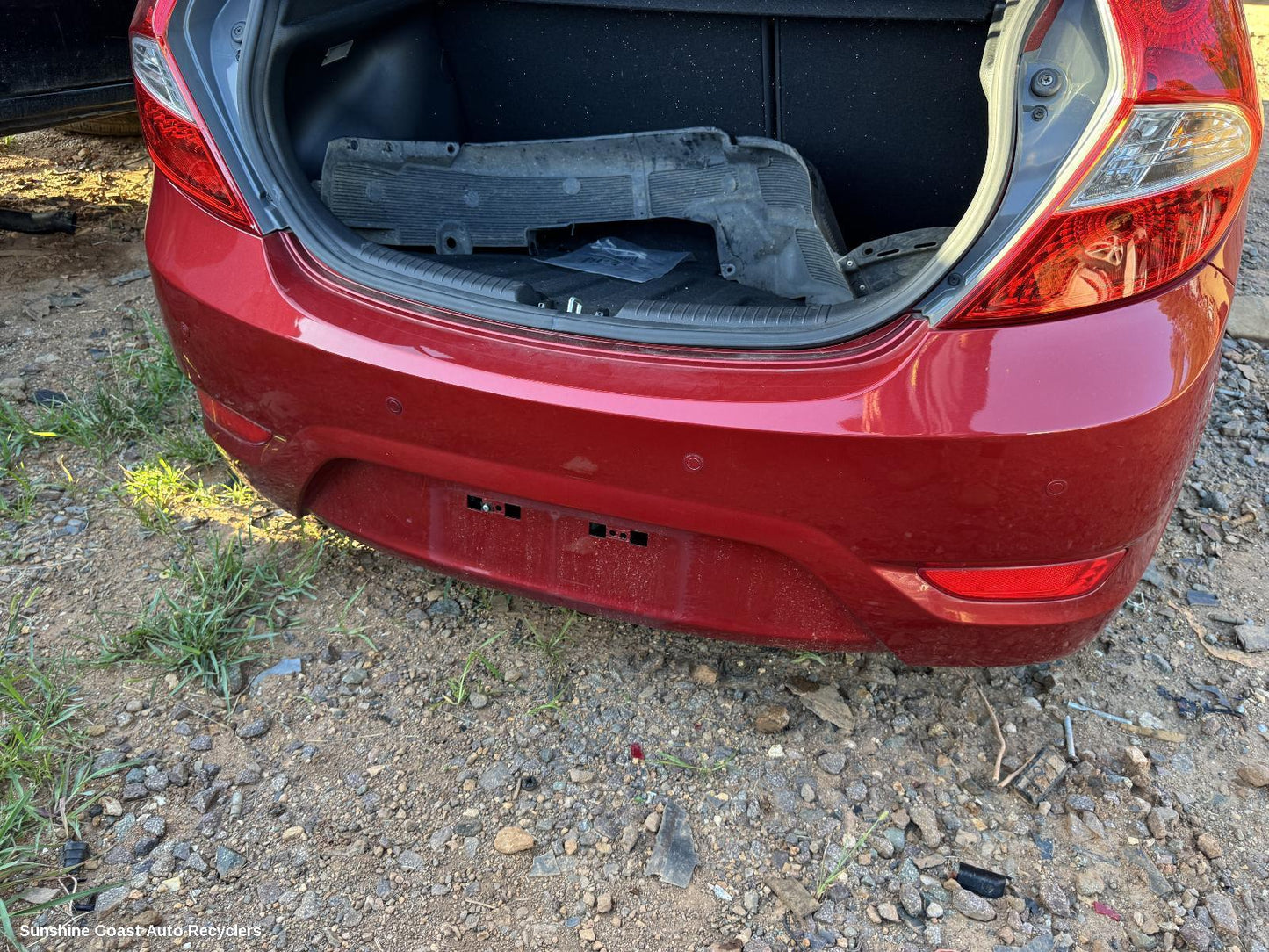 2017 Hyundai Accent Rear Bumper