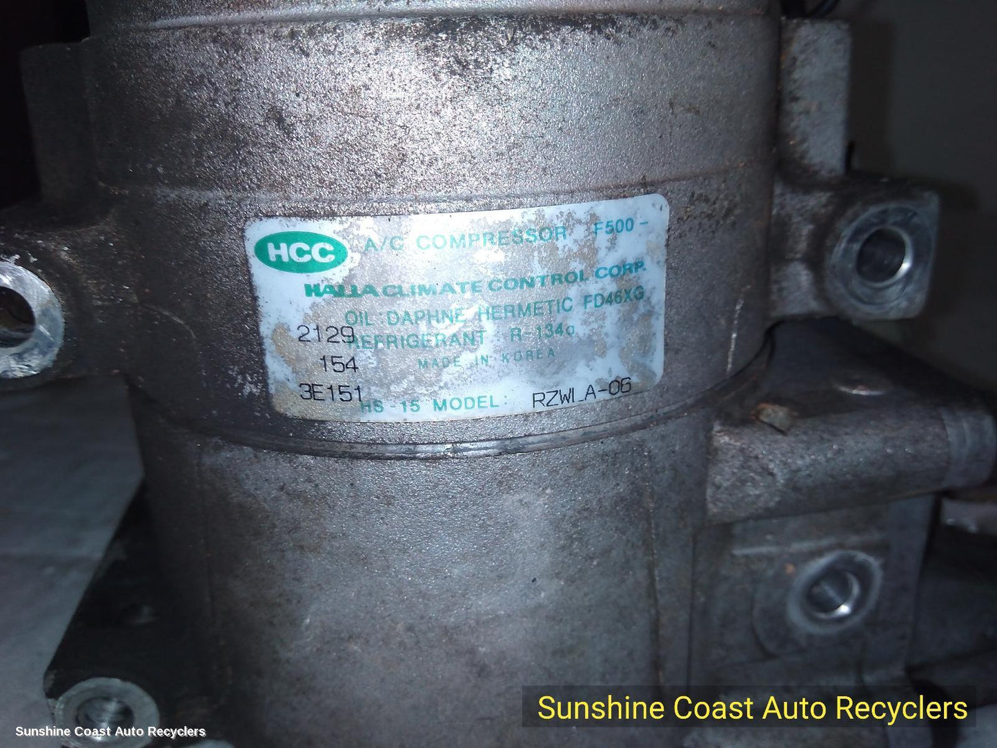 1999-2006 Mazda Bravo A C Compressor