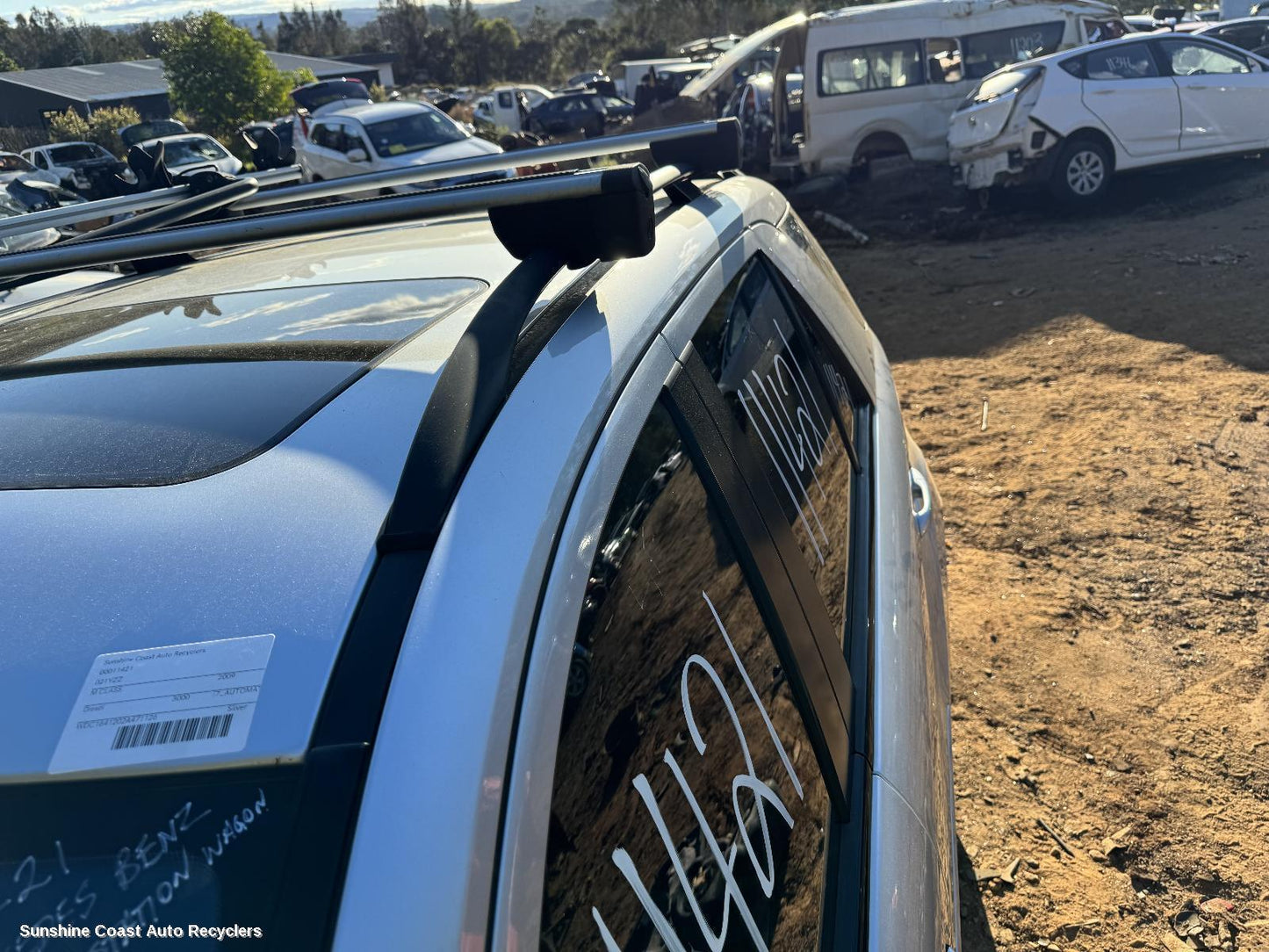 2009 Mercedes M Class Roof Rack Bars