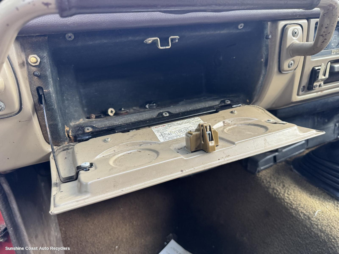 1984 Toyota Landcruiser Glove Box