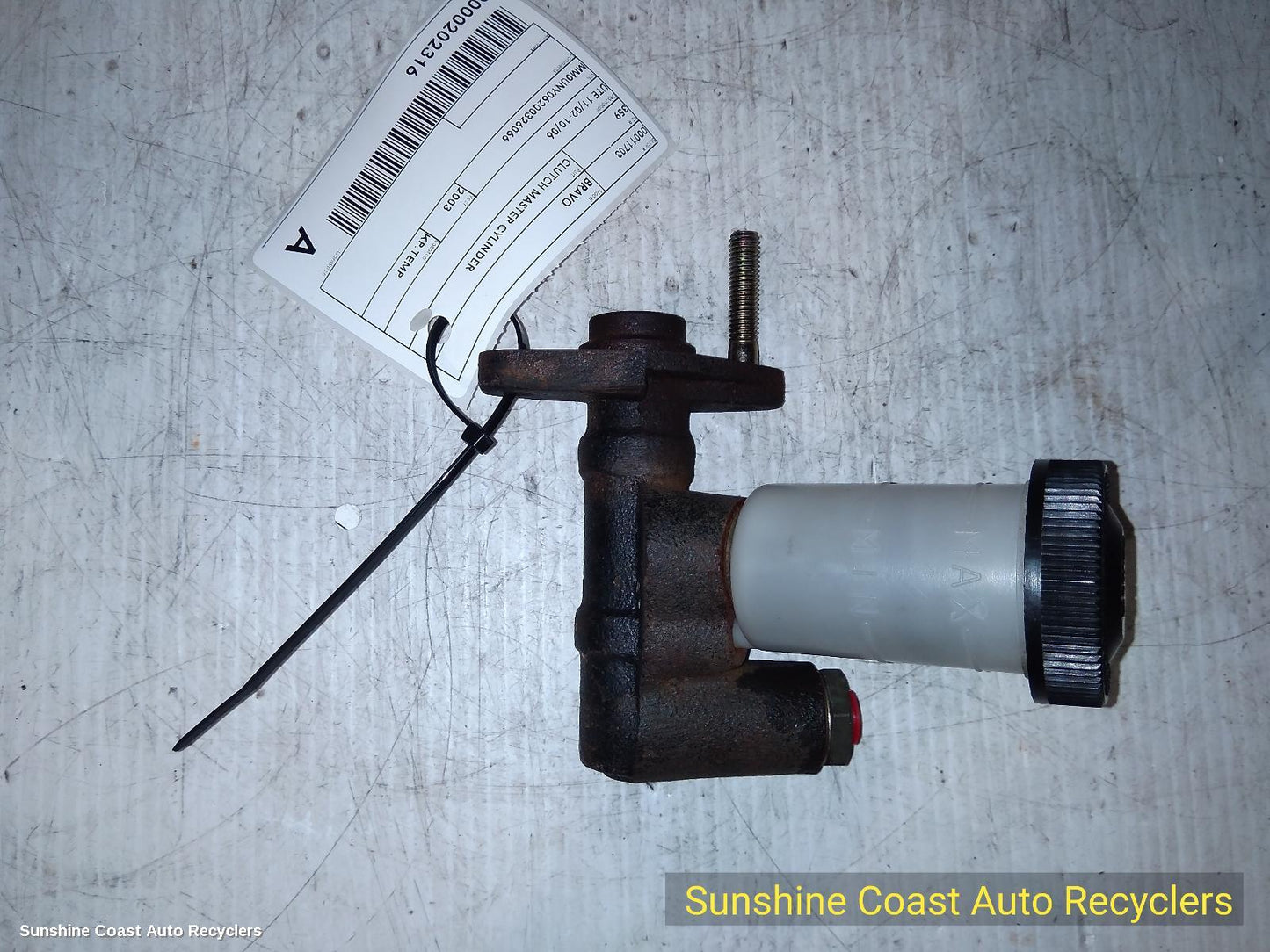 2003 Mazda Bravo Clutch Master Cylind