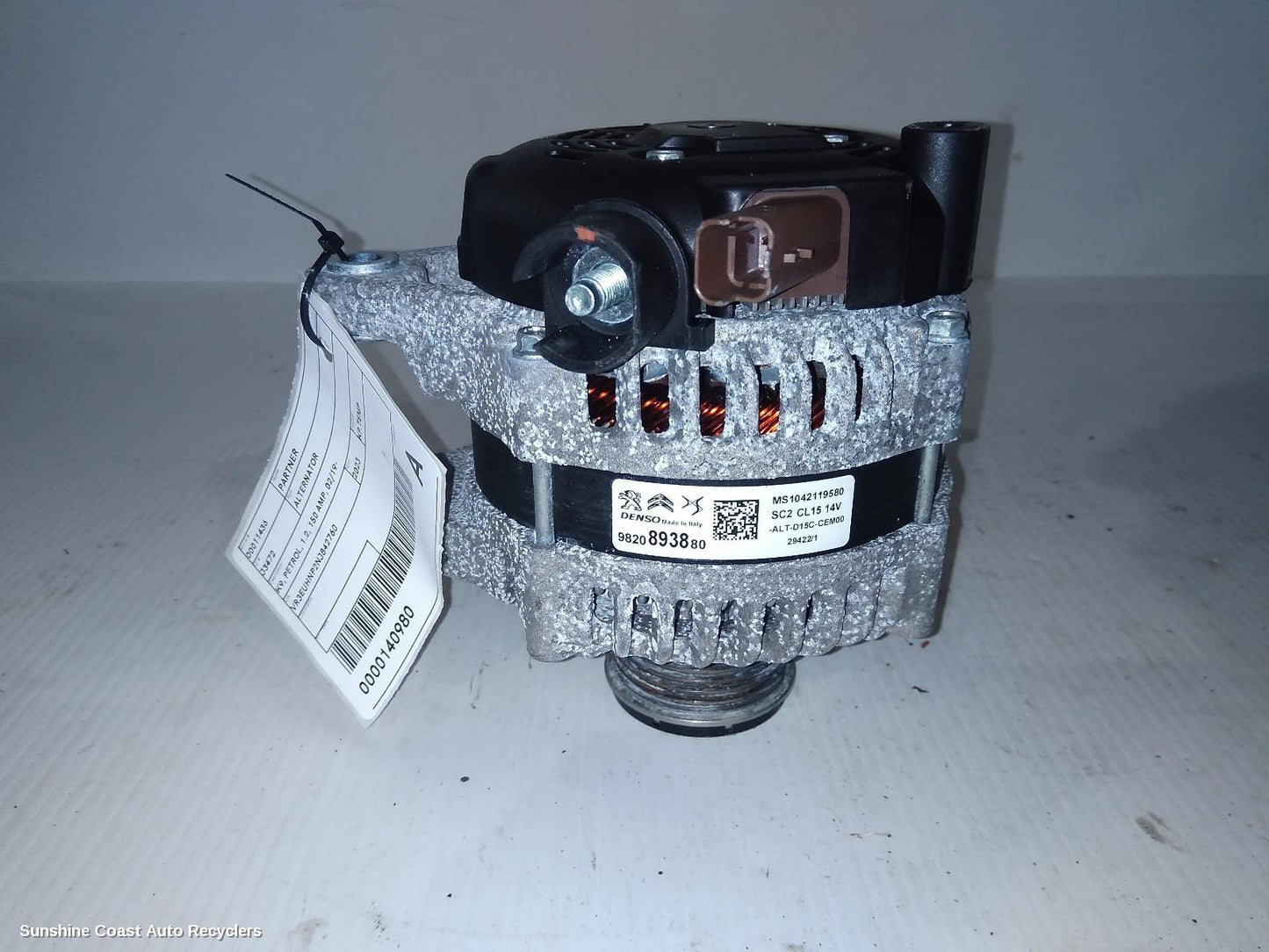 2023 Peugeot Partner Alternator