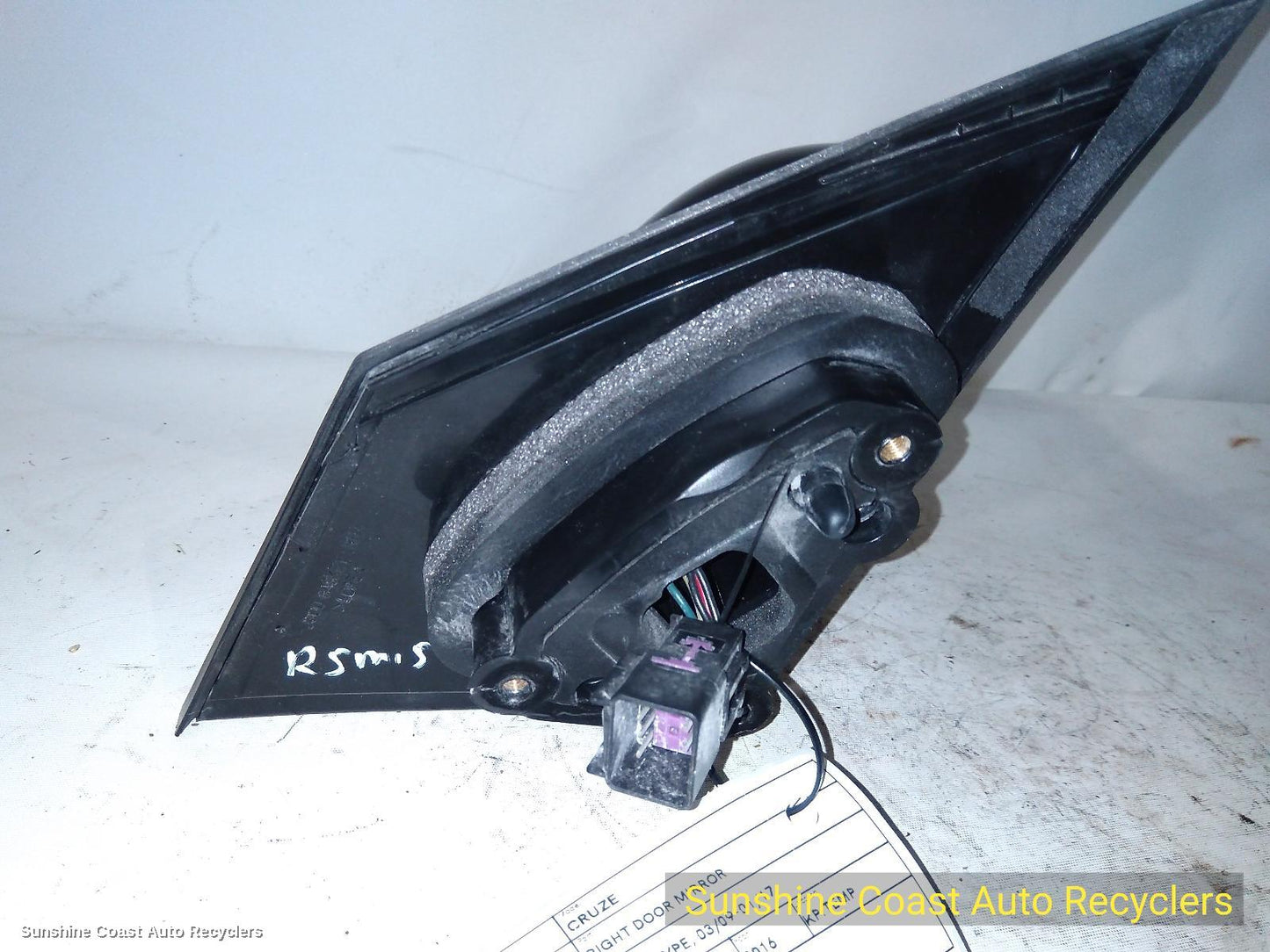 2016 Holden Cruze Right Door Mirror