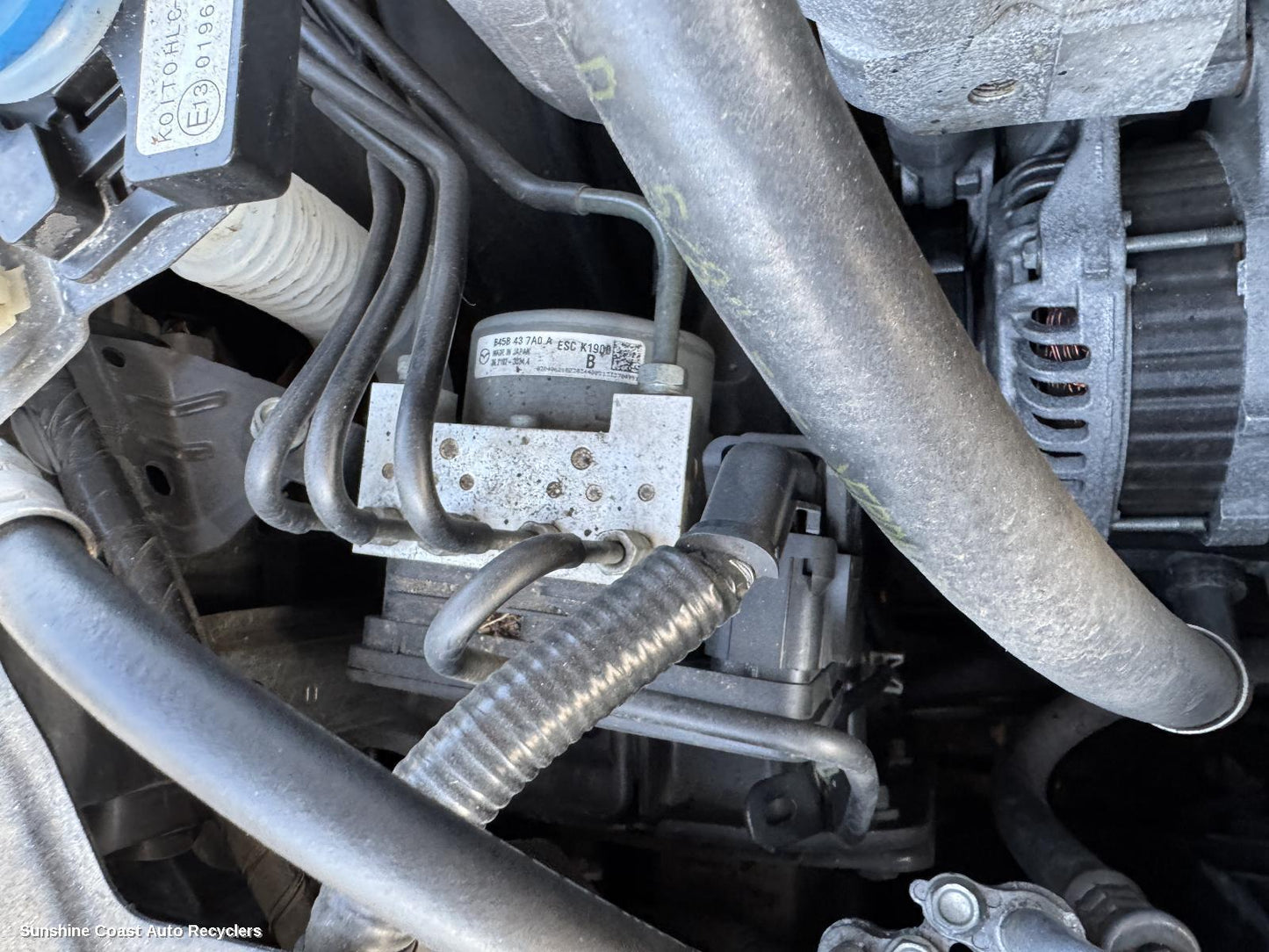 2013 Mazda 3 Abs Pump Modulator