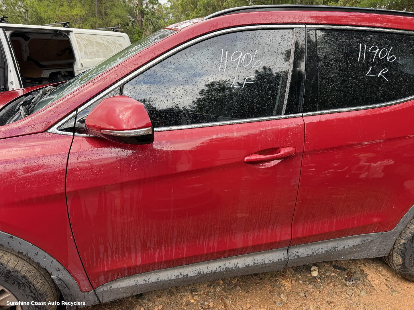 2014-2015 Hyundai Santa Fe Left Door Mirror