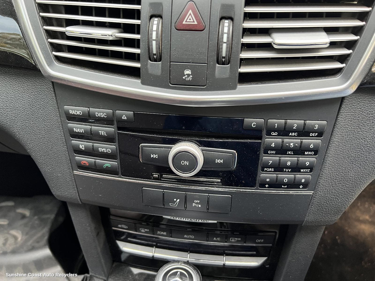 2009 Mercedes E Class Radio Cd Dvd Sat Tv