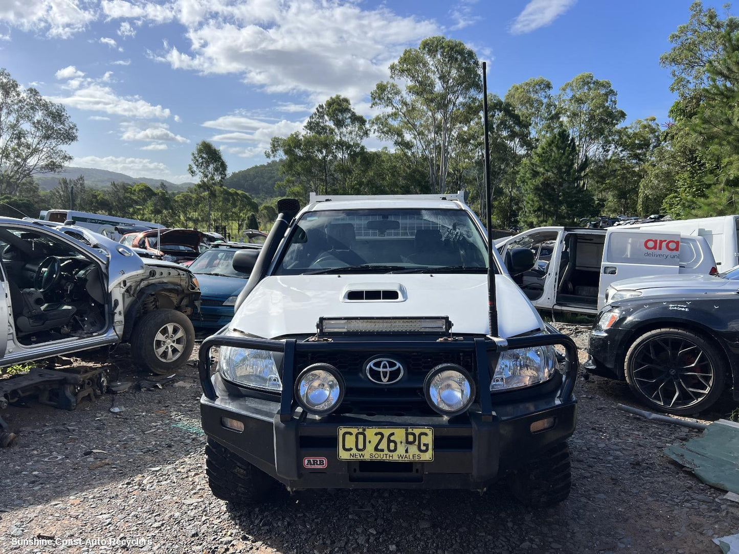 2008 Toyota Hilux Door Boot Gate Lock