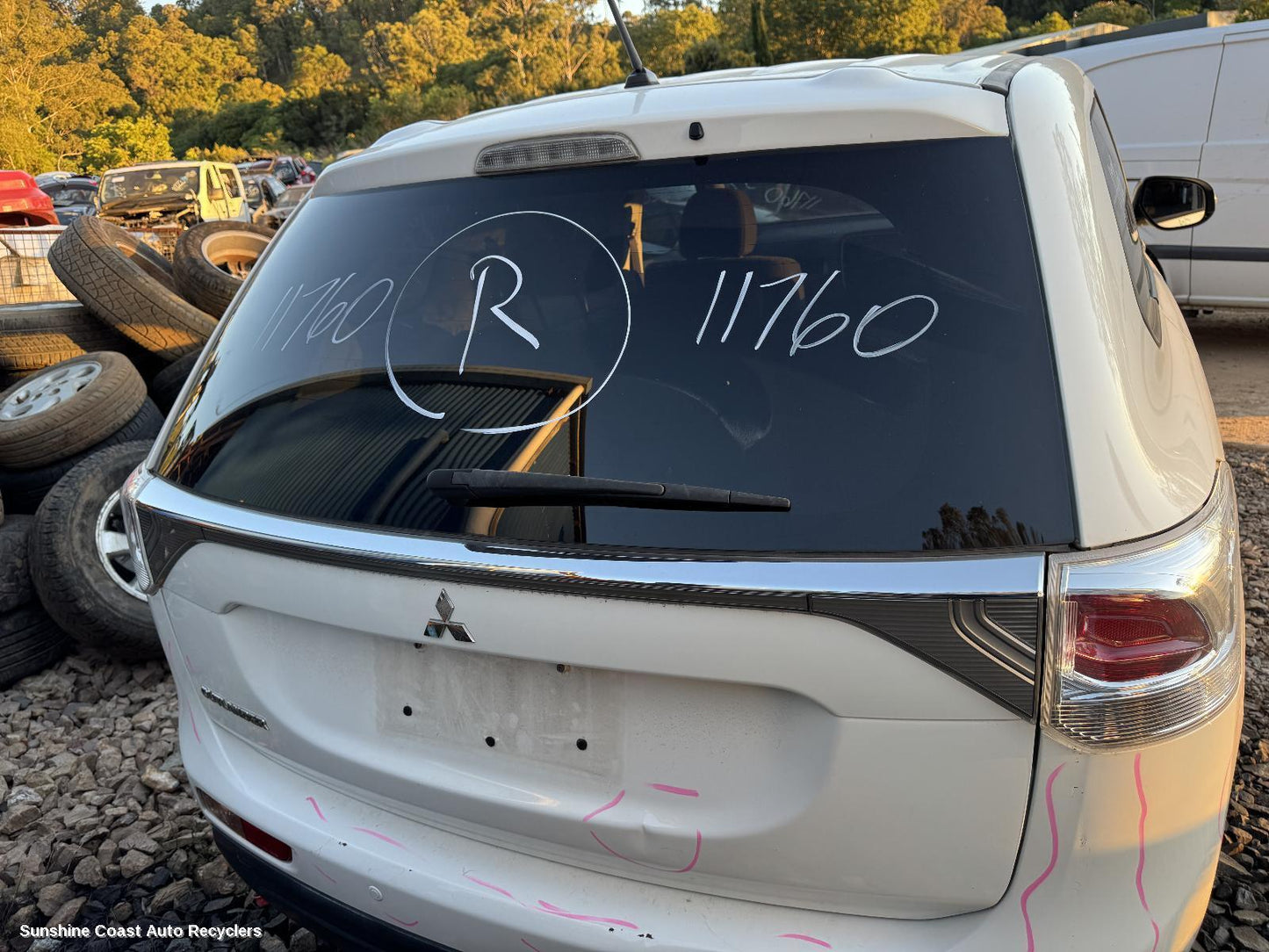 2012-2015 Mitsubishi Outlander Bootlid Tailgate