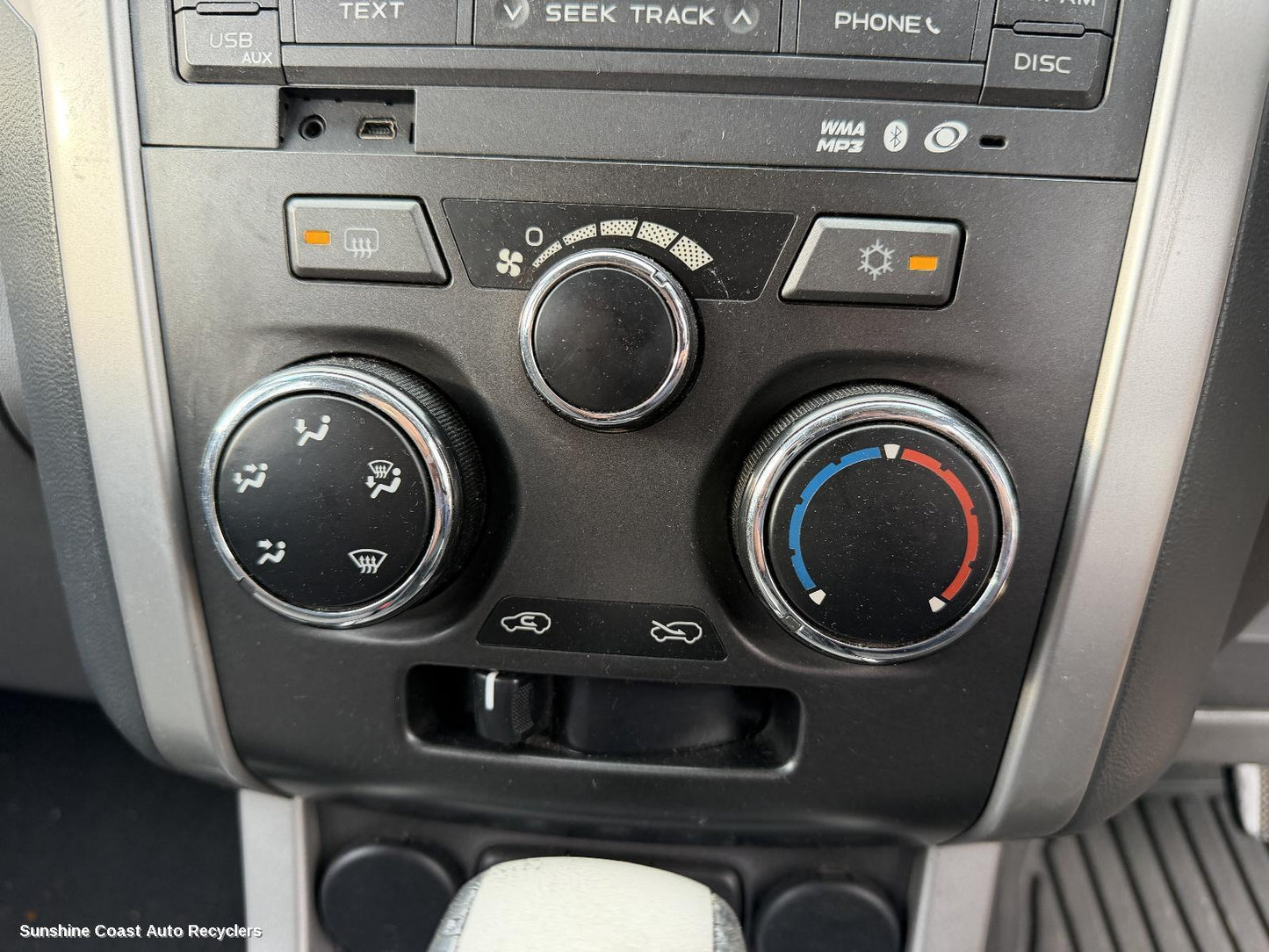2012-2016 Holden Colorado Heater Ac Controls