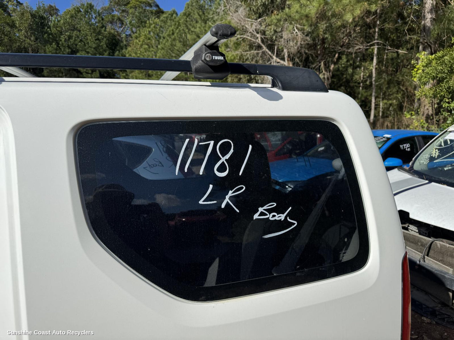 2011 Suzuki Jimny Left Rear Side Glass