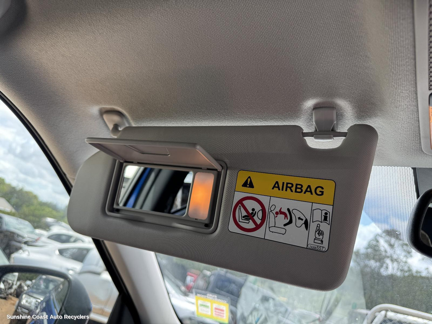 2024 Mitsubishi Eclipse Cross Sunvisor