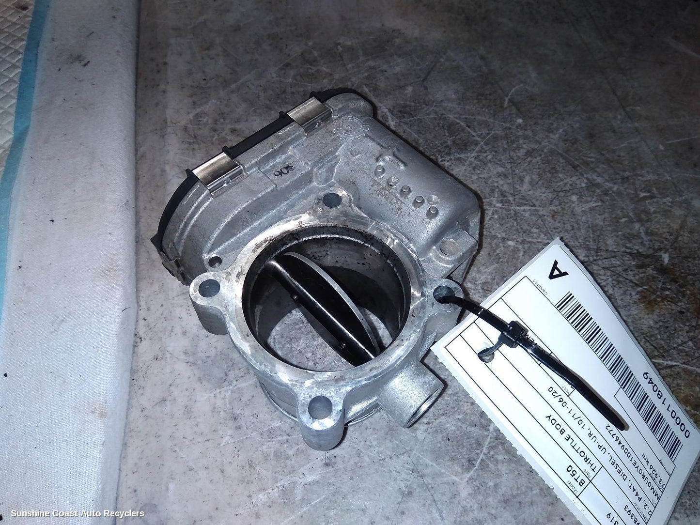 2011-2020 Mazda Bt50 Throttle Body
