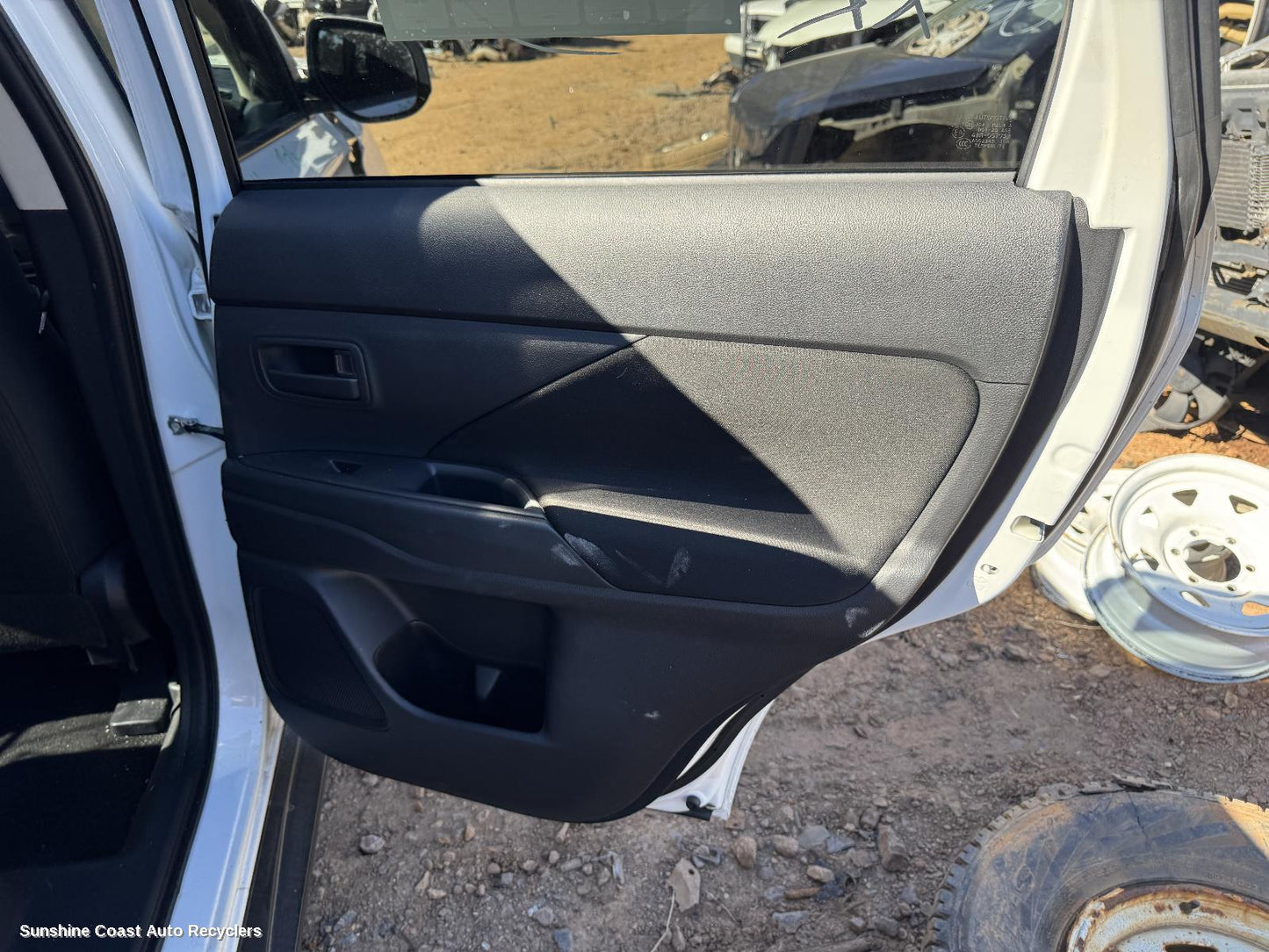 2012 Mitsubishi Outlander Right Rear Wnd Reg Motor