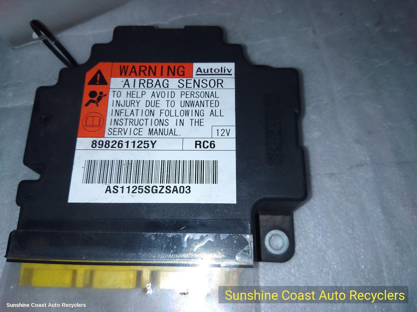 2015 Isuzu Mu-x Airbag Module Sensor