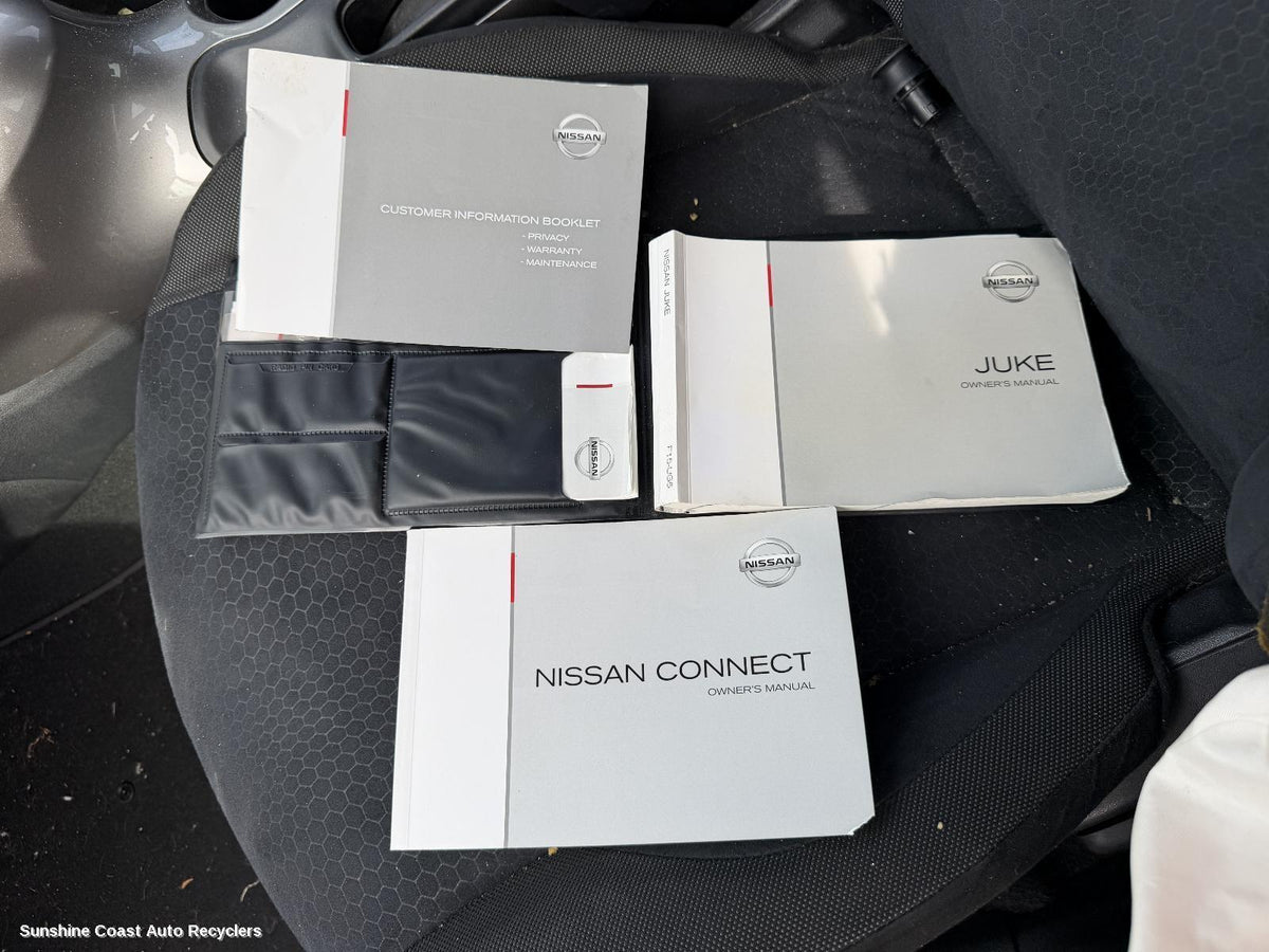 2010-2019 Nissan Juke Owners Handbook