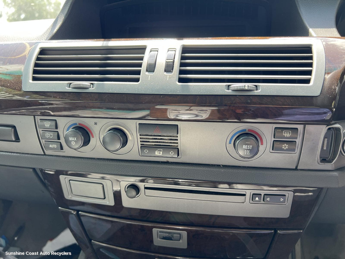 2002-2008 Bmw 7 Series Heater Ac Controls