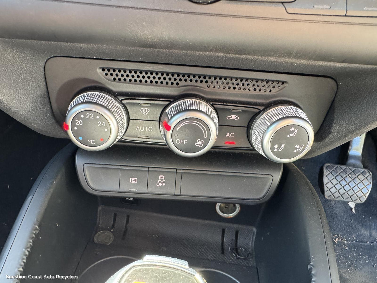 2012 Audi A1 Heater Ac Controls