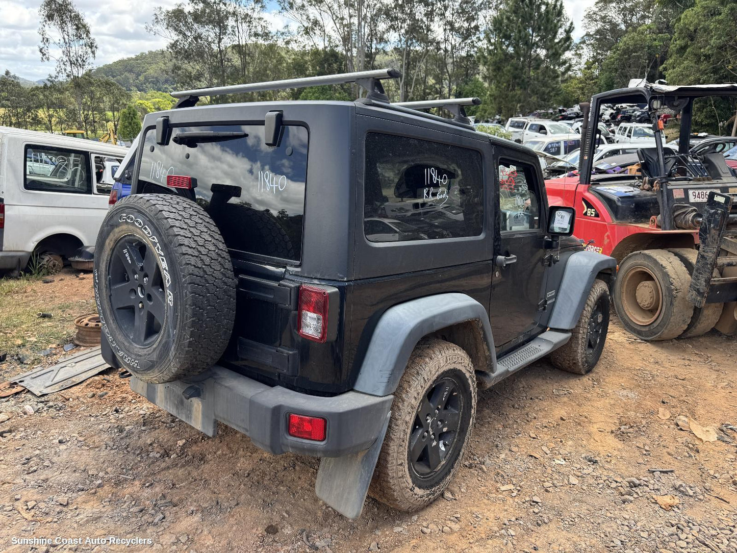 2013 Jeep Wrangler Door Handle