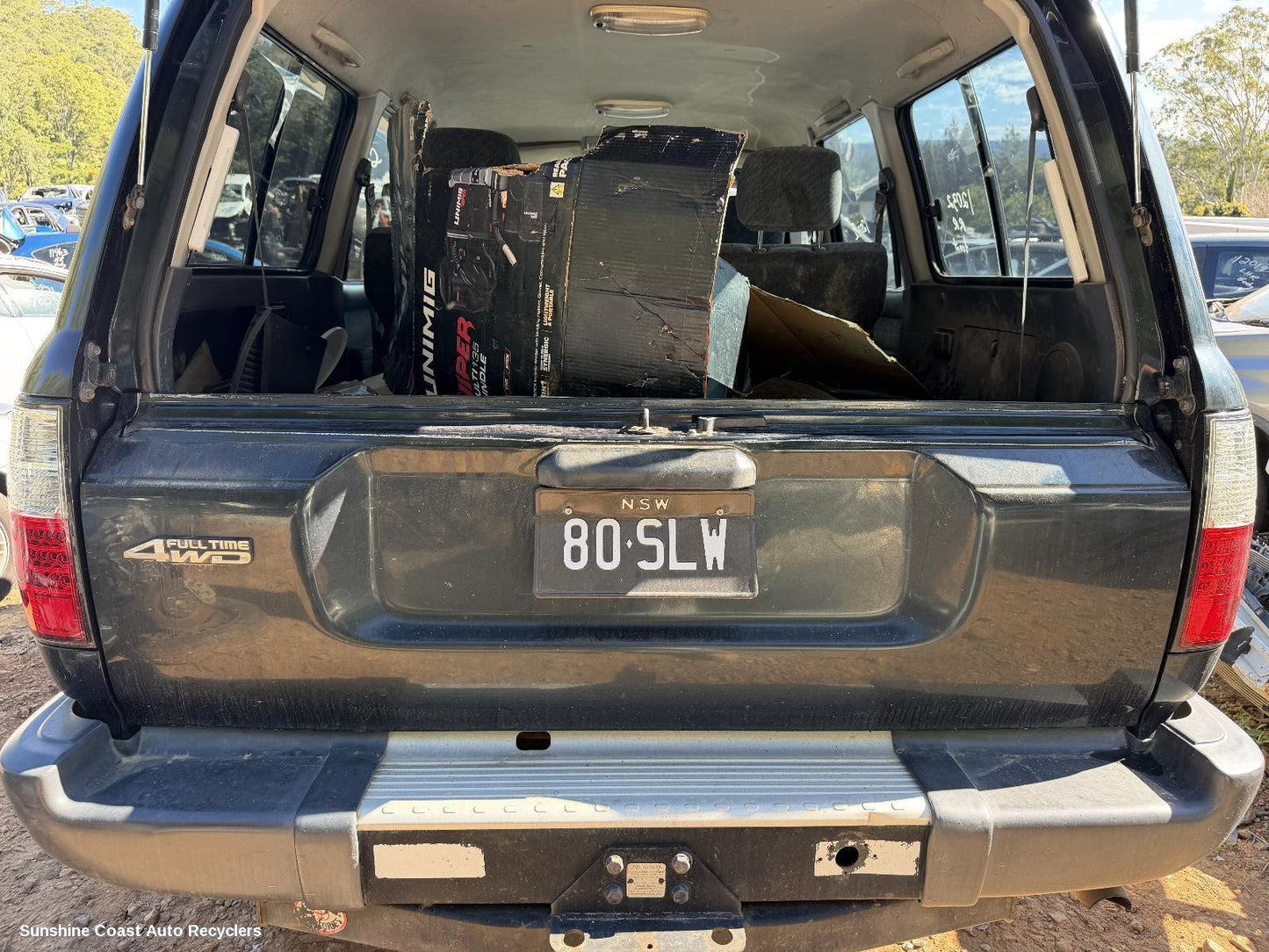 1990-1998 Toyota Landcruiser Bootlid Tailgate