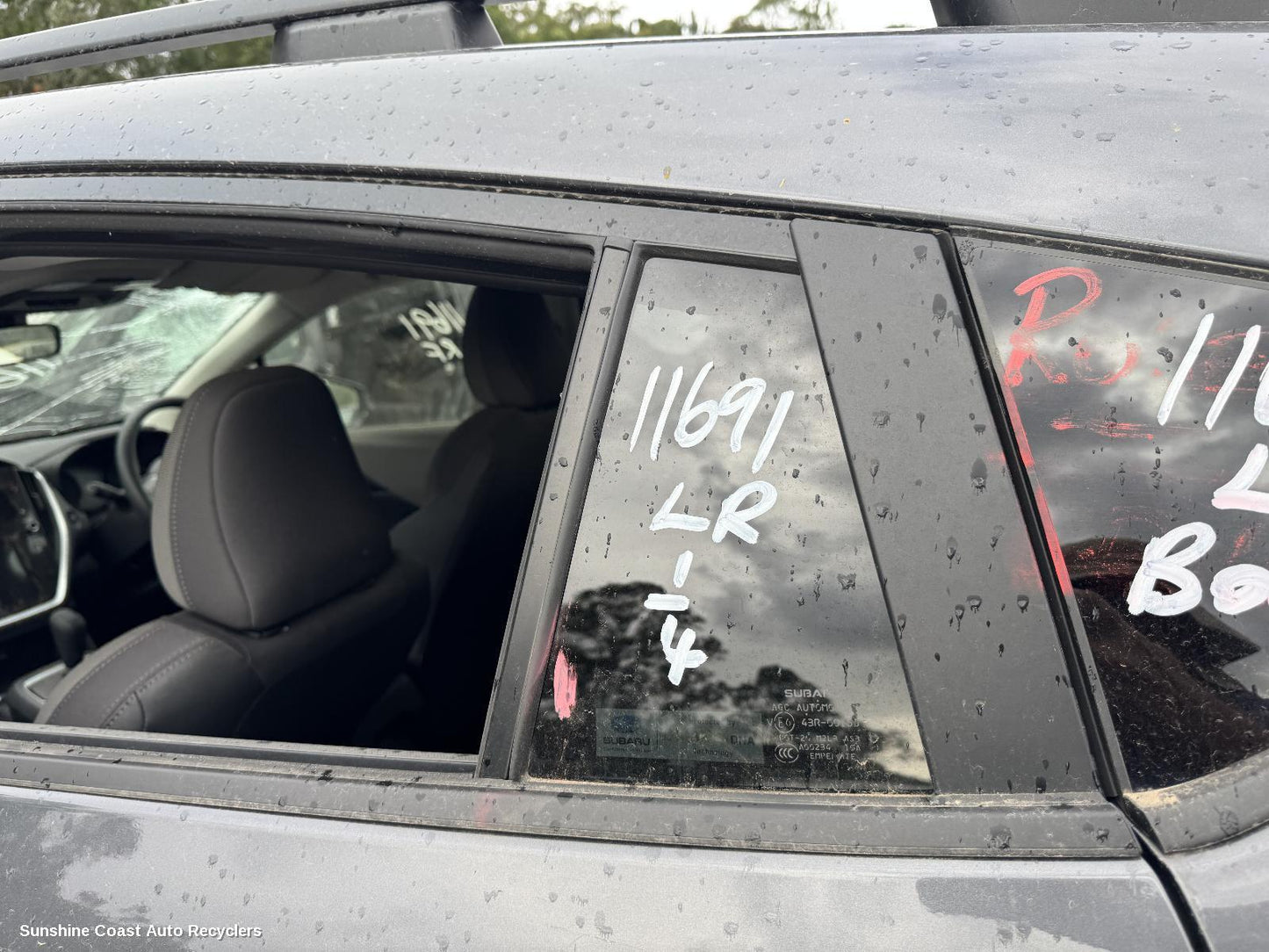 2024 Subaru Crosstrek Left Rear 1 4 Door Glass