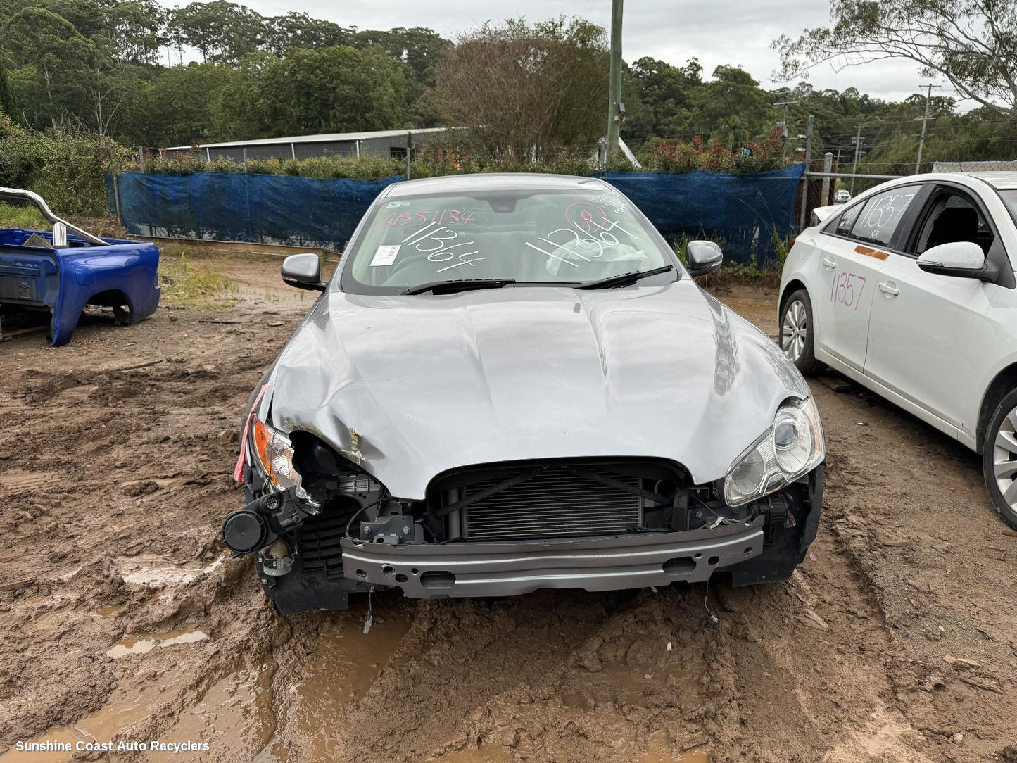 2011 Jaguar Xf Left Front Window Reg Motor