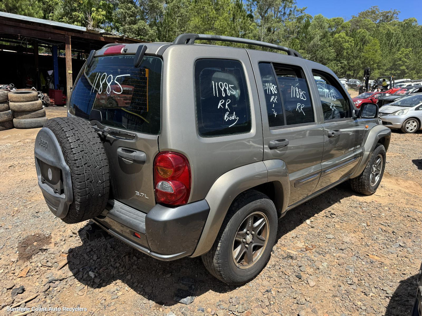 2001-2007 Jeep Cherokee Door Handle