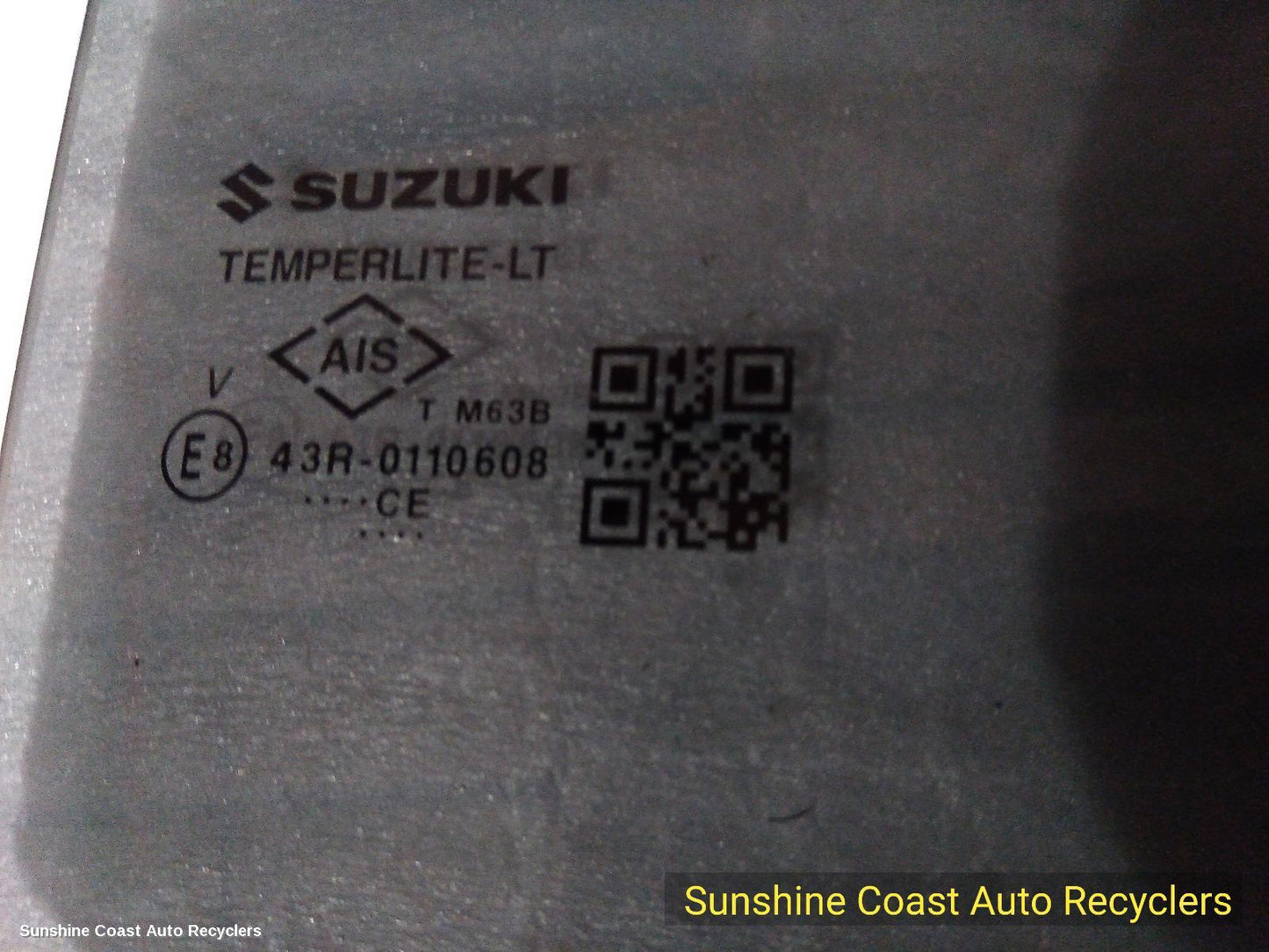 2024 Suzuki Jimny Right Rear Door Window