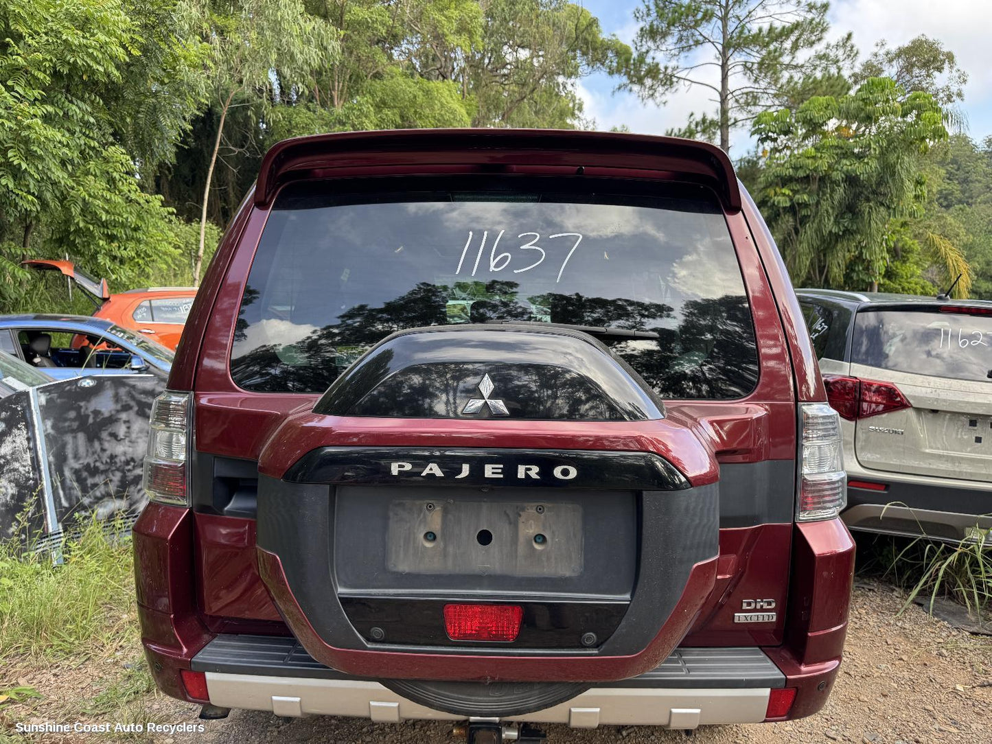 2014-2021 Mitsubishi Pajero Bootlid Tailgate
