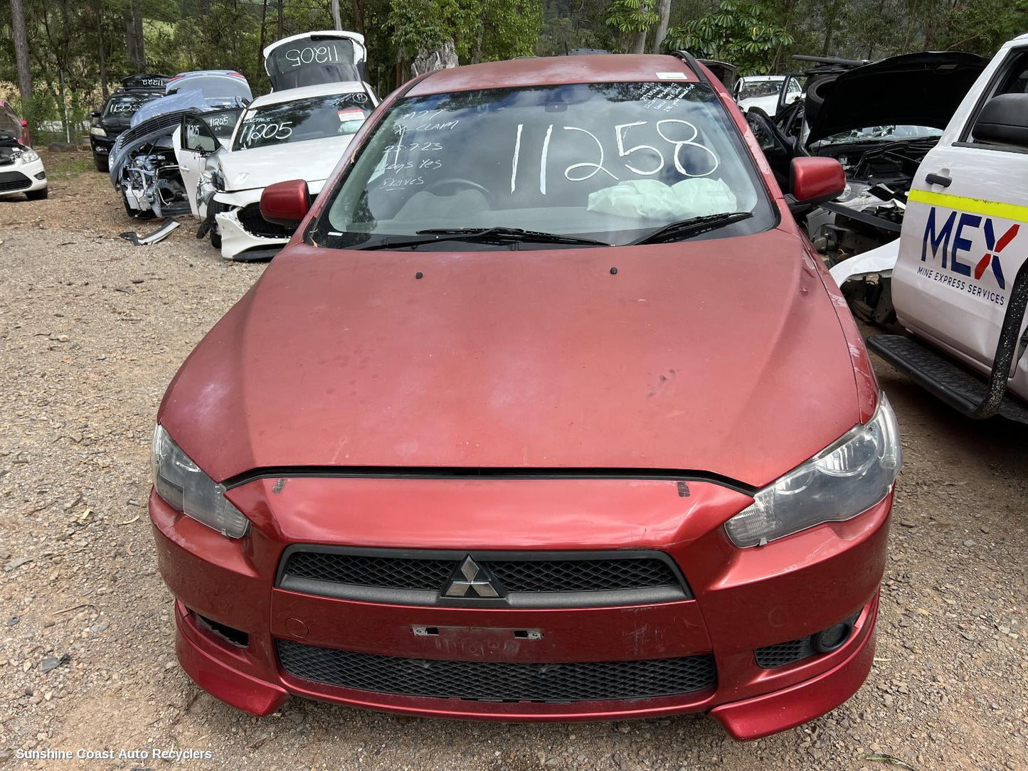 2010 Mitsubishi Lancer Engine