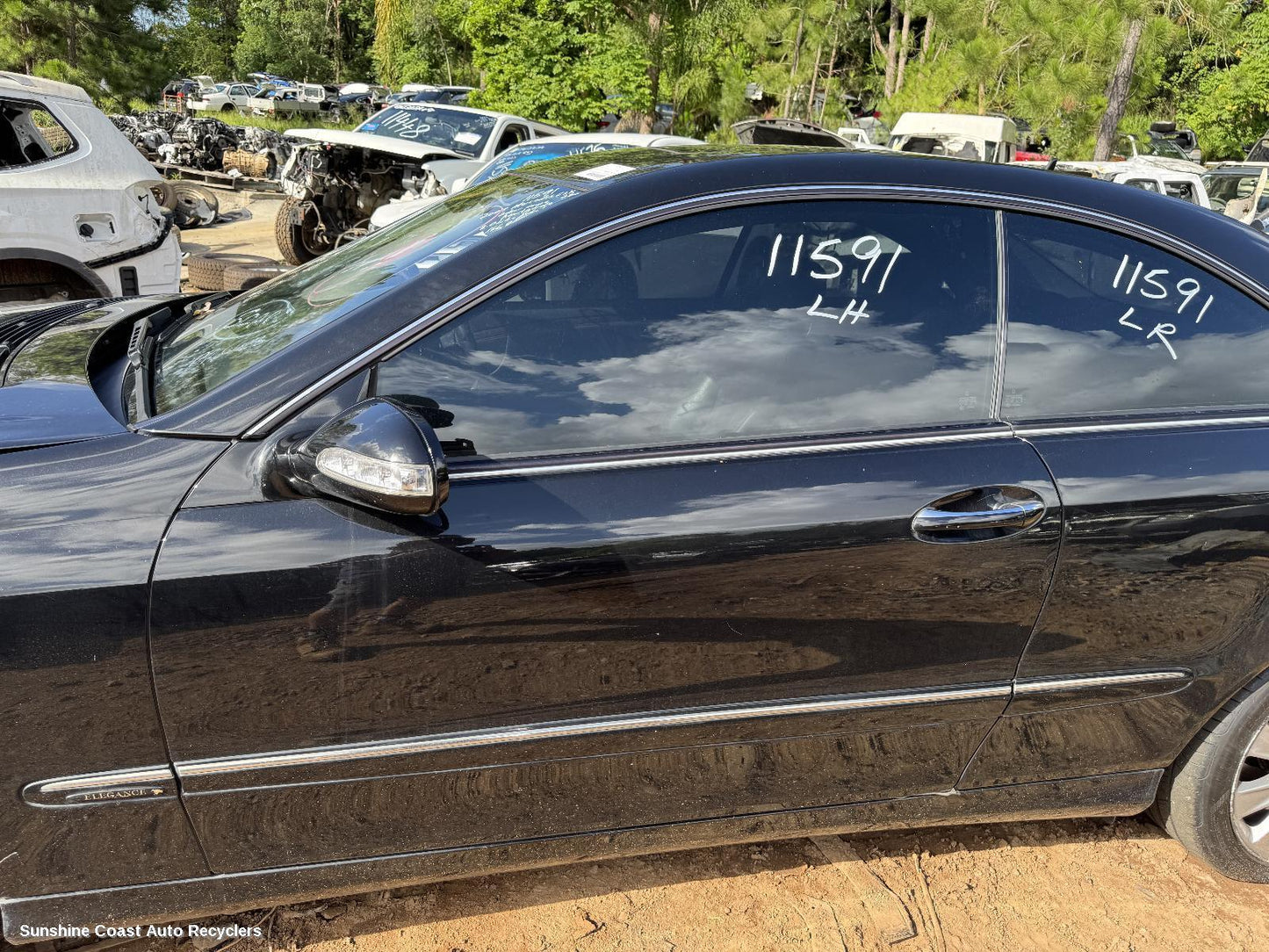 2007 Mercedes Clk Left Door Mirror