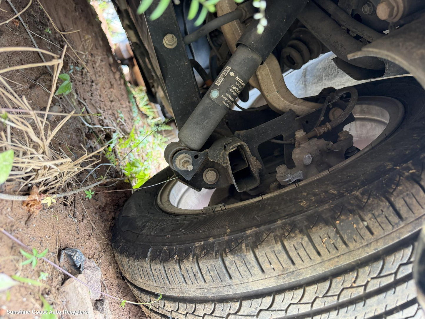 2007-2014 Nissan Dualis Rear Axle Beam  Fwd