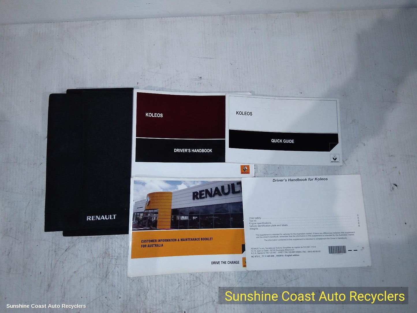 2014 Renault Kaleos Owners Handbook