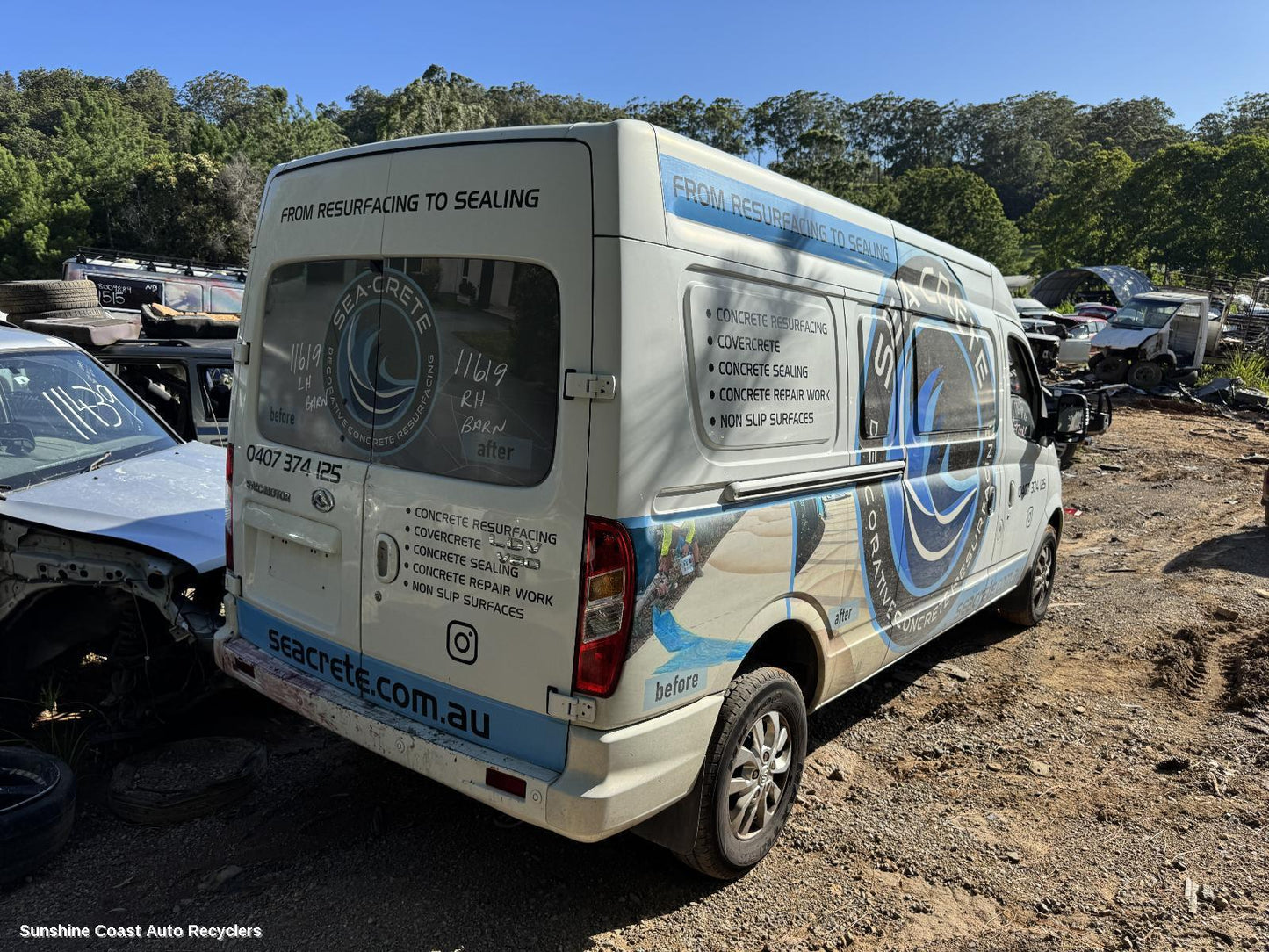2013-2023 Ldv V80 Right Guard