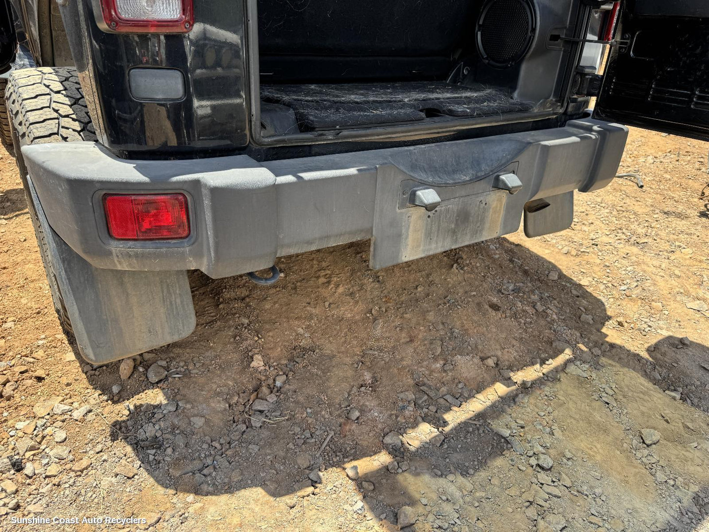 2013 Jeep Wrangler Rear Bumper