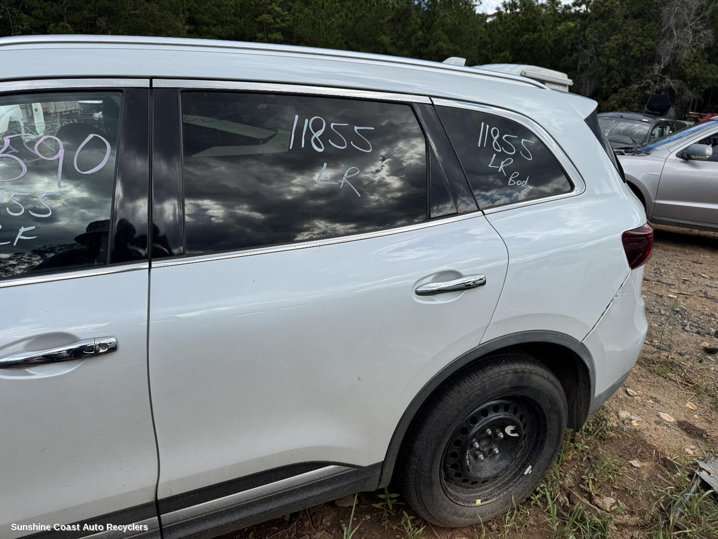 2016-2026 Renault Kaleos Left Rear Door Window