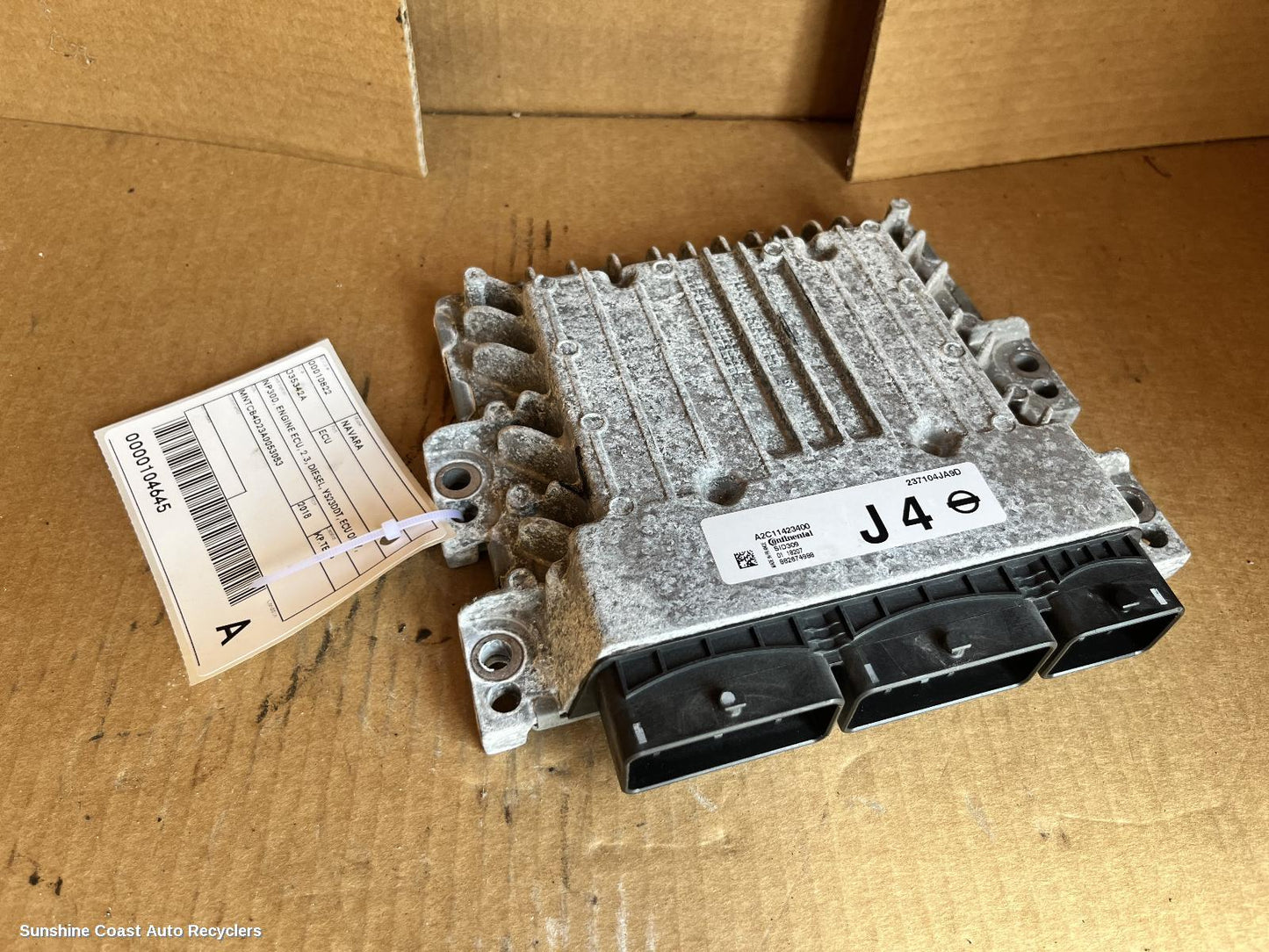 2018 Nissan Navara Ecu